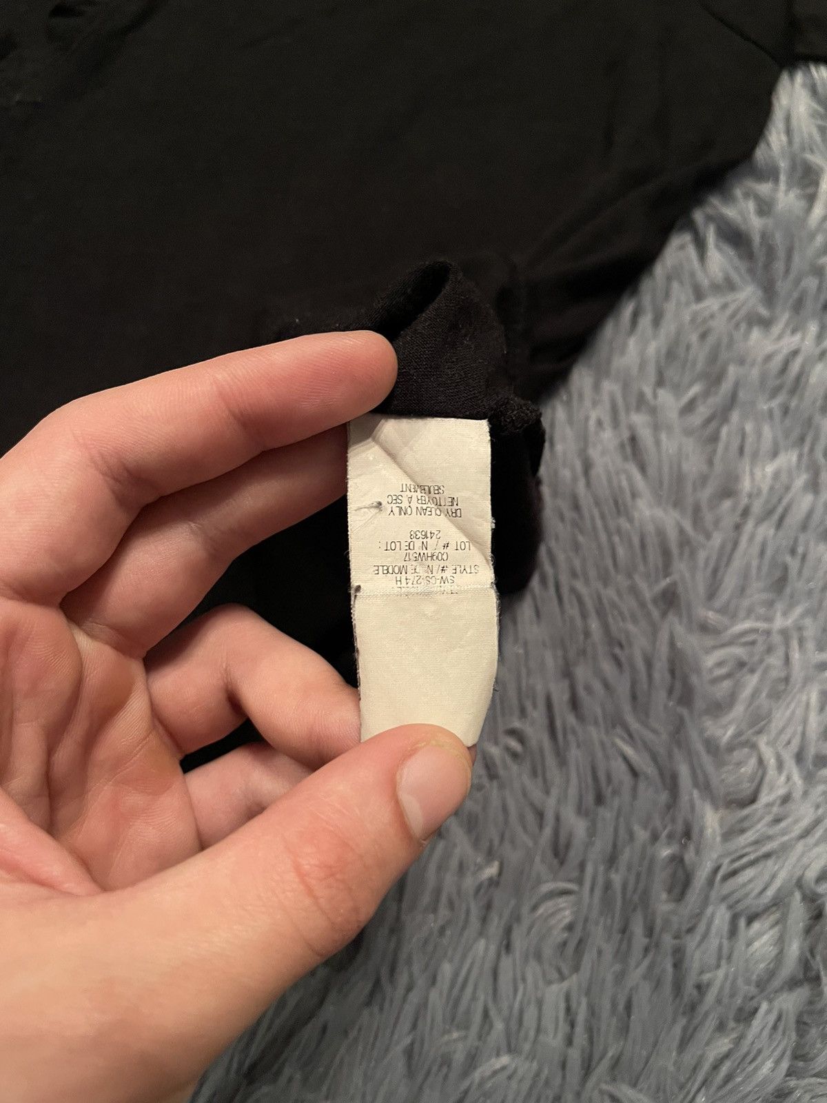 Helmut Lang Helmut Lang avant garde minimalist t-shirt made in USA Size L / US 10 / IT 46 - 4 Thumbnail