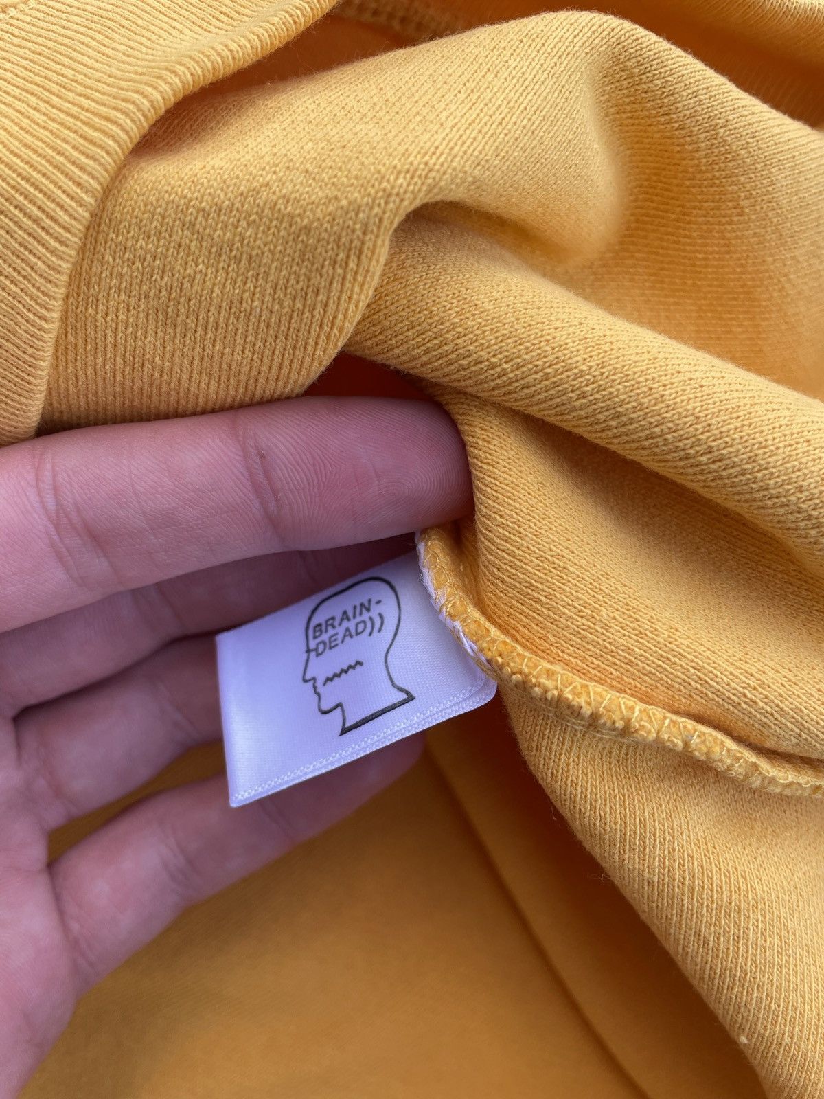 Brain Dead Brain Dead Fleece & Terry sweatshirt Crewneck yellow Size US M / EU 48-50 / 2 - 8 Thumbnail
