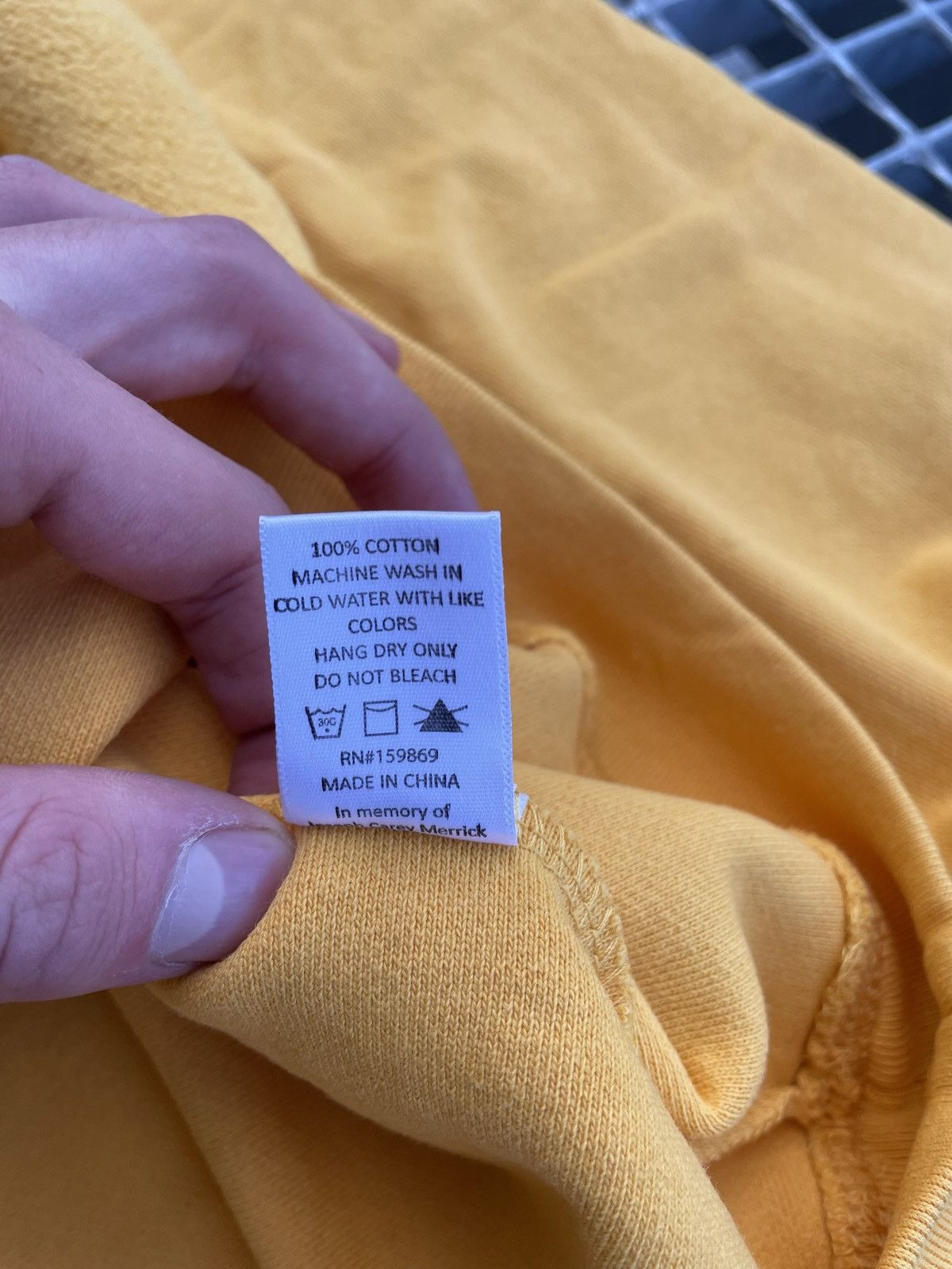 Brain Dead Brain Dead Fleece & Terry sweatshirt Crewneck yellow Size US M / EU 48-50 / 2 - 9 Thumbnail