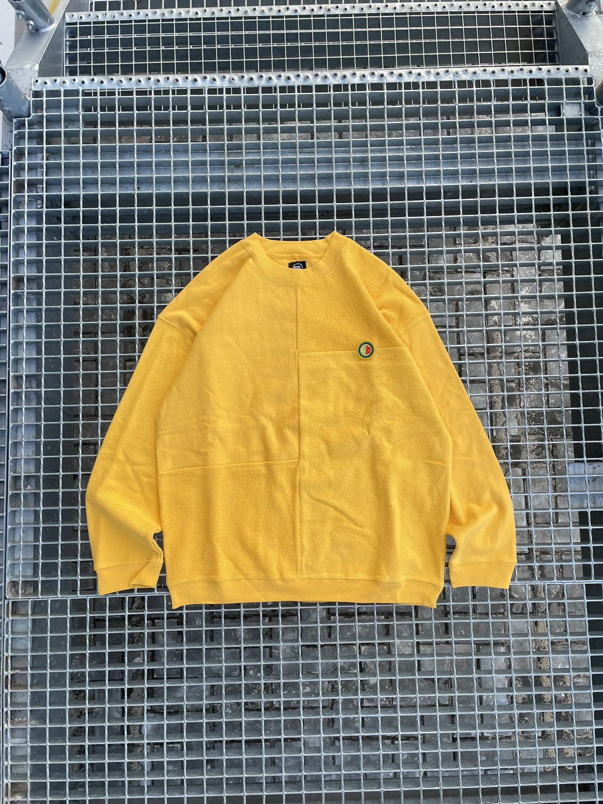 Brain Dead Brain Dead Fleece & Terry sweatshirt Crewneck yellow Size US M / EU 48-50 / 2 - 10 Thumbnail