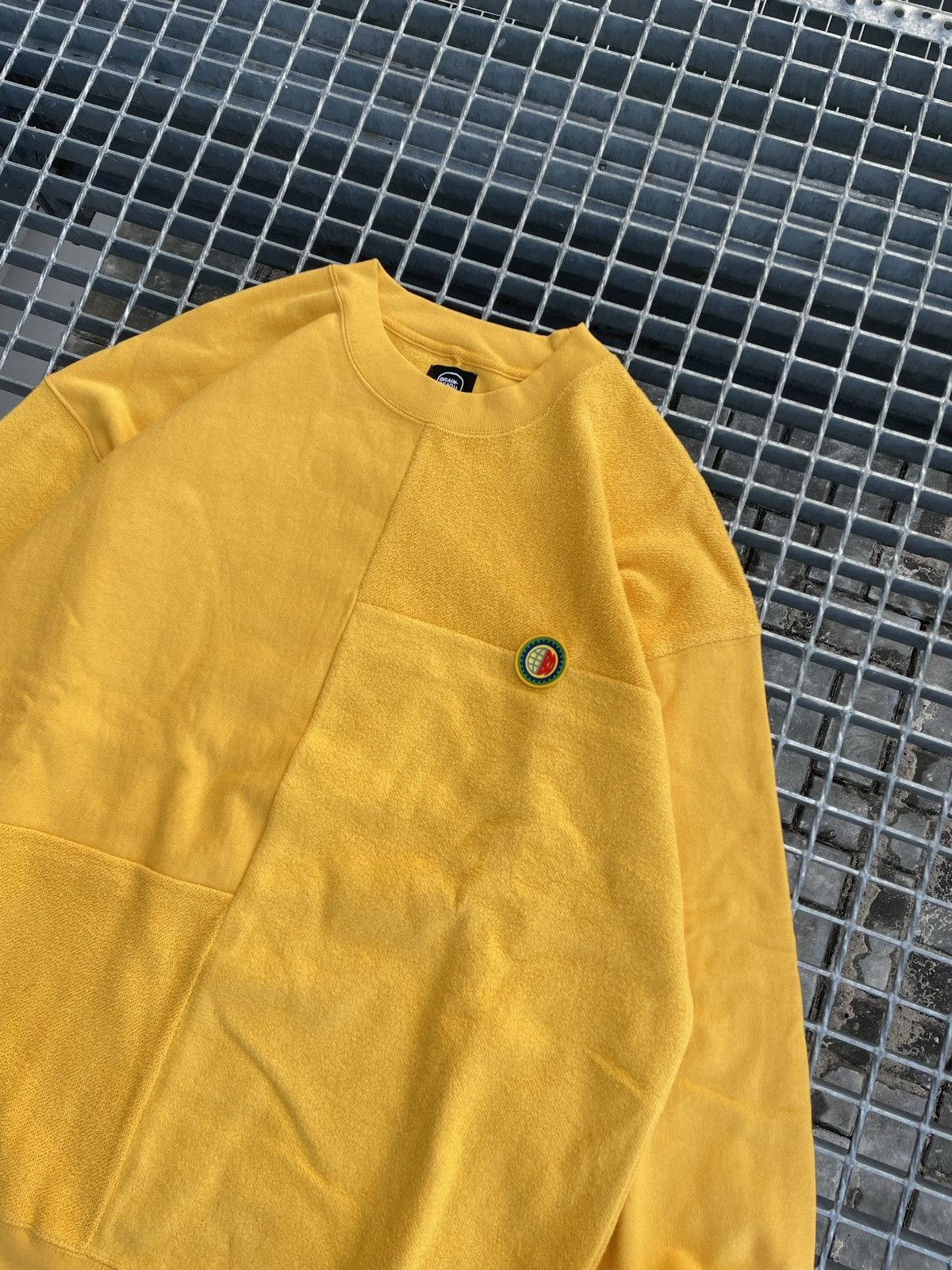 Brain Dead Brain Dead Fleece & Terry sweatshirt Crewneck yellow Size US M / EU 48-50 / 2 - 6 Thumbnail