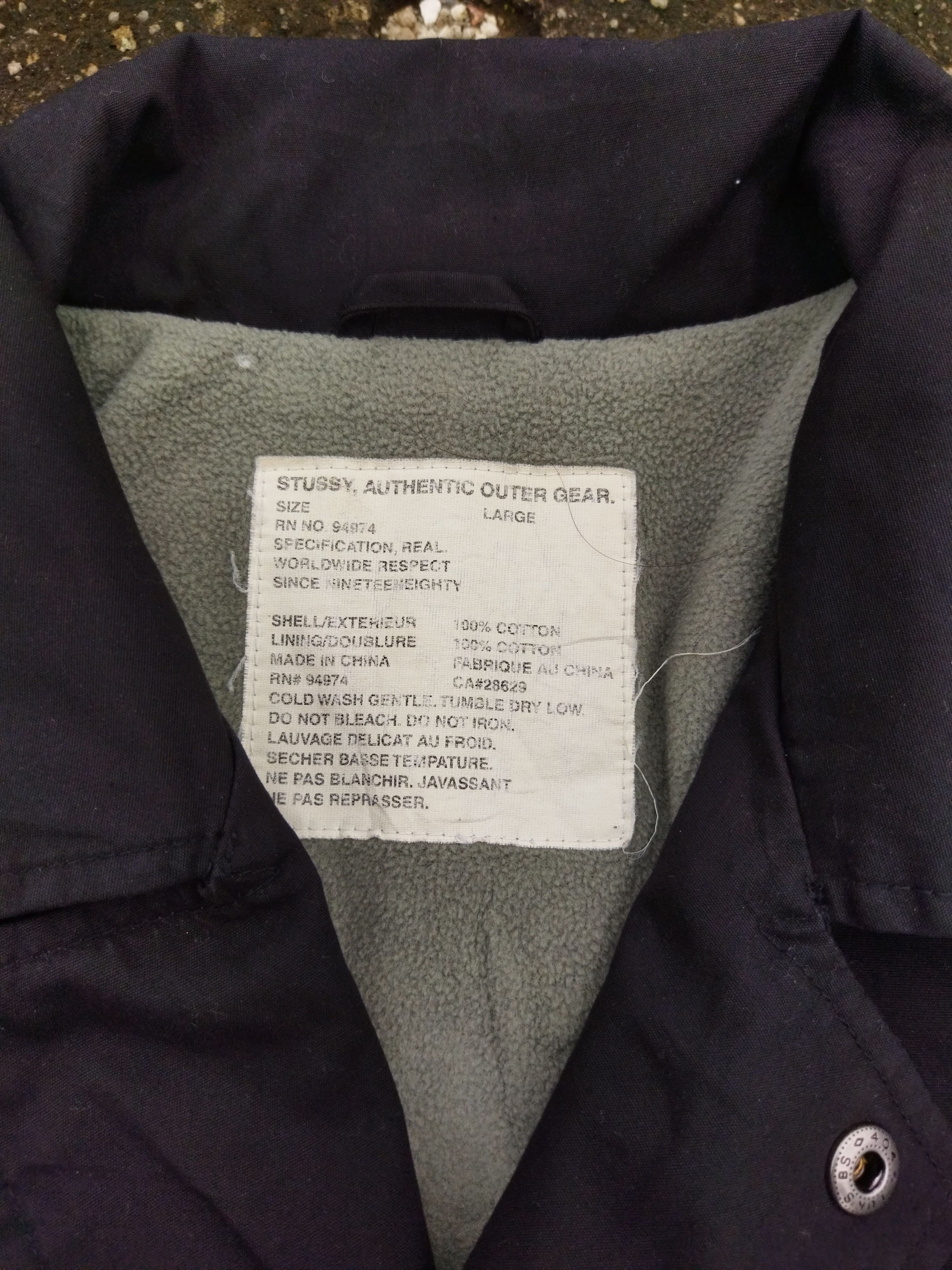 Stussy × Vintage vintage stussy outer gear Size US L / EU 52-54 / 3 - 3 Thumbnail