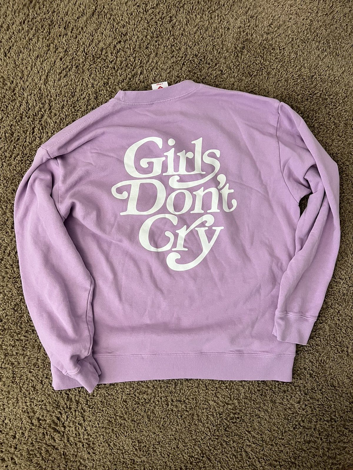 Coachella Verdy Girls Dont Cry Crewneck | Grailed