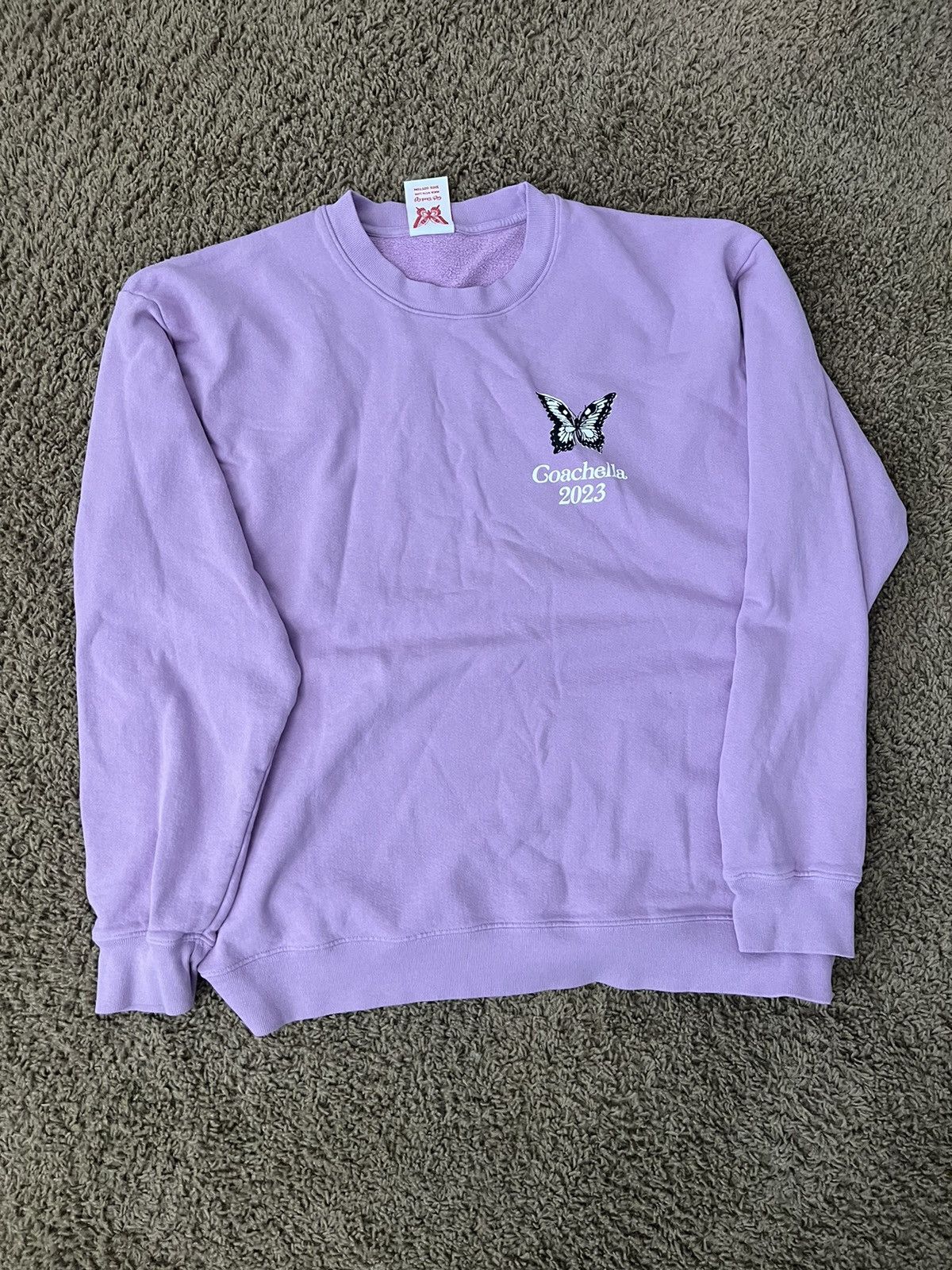 Coachella Verdy Girls Dont Cry Crewneck | Grailed