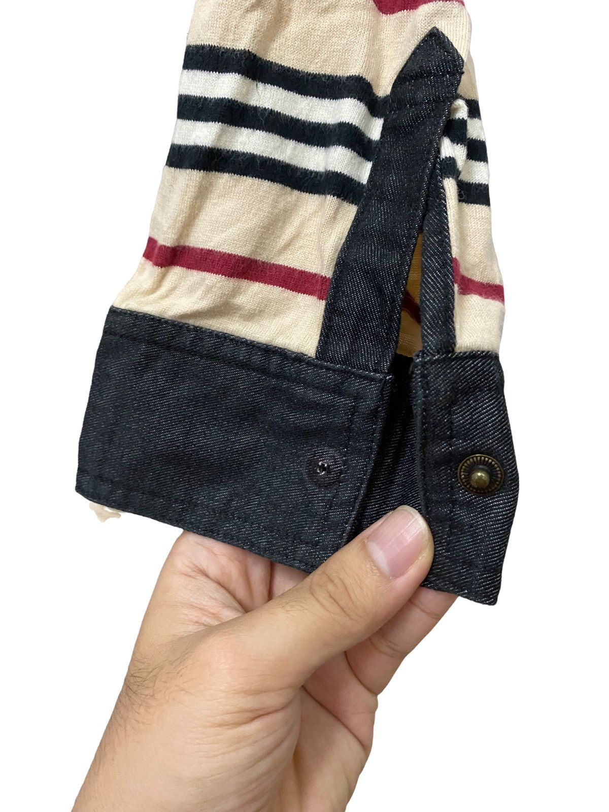 Burberry Burberry Nova Check Striped Long sleeve shirt Size XXS / US 00 / IT 34 - 5 Thumbnail