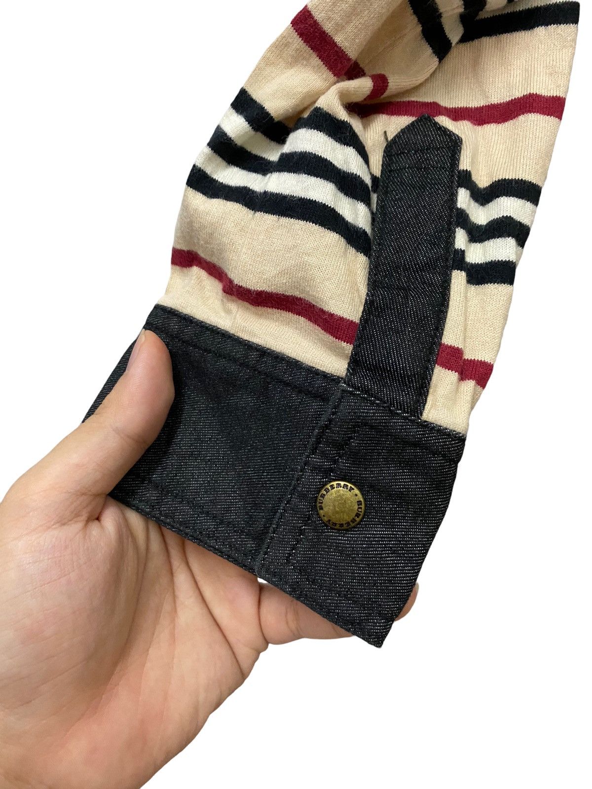 Burberry Burberry Nova Check Striped Long sleeve shirt Size XXS / US 00 / IT 34 - 6 Thumbnail
