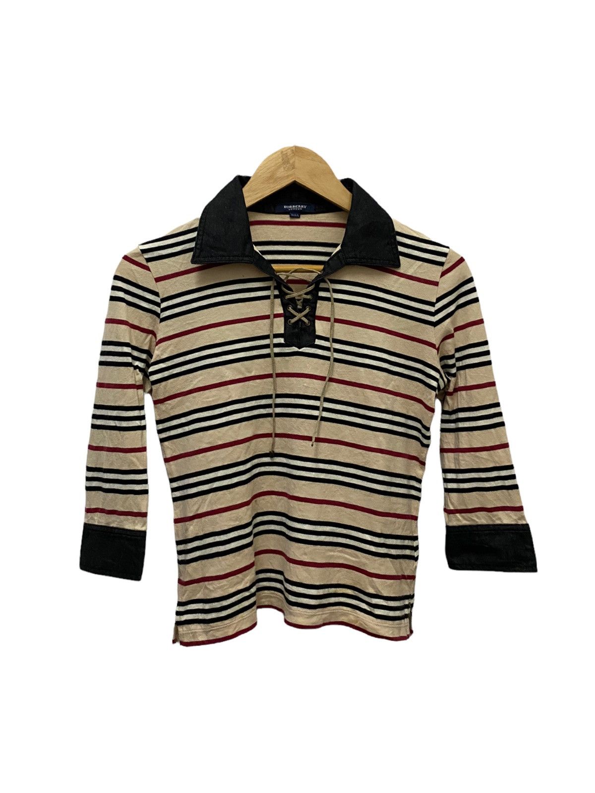 Burberry Burberry Nova Check Striped Long sleeve shirt Size XXS / US 00 / IT 34 - 1 Thumbnail