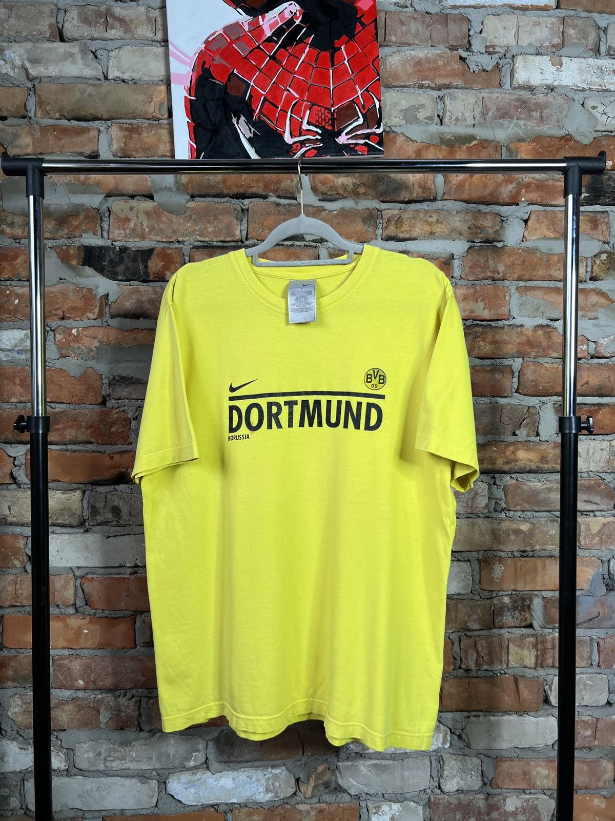 Nike Vintage Nike Borussia Dortmund T-Shirt Size US L / EU 52-54 / 3 - 1 Thumbnail