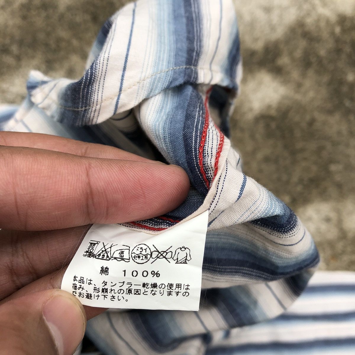 Japanese Brand × Sugar Cane × Toyo Enterprises 🔥Rare🔥🇯🇵Sugar Cane Stripes Western Styles Buttons Shirts Size M / US 6-8 / IT 42-44 - 10 Thumbnail