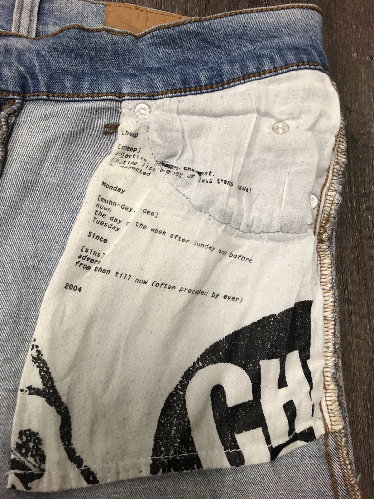 Cheap Monday × Vintage Vintage Cheap Monday (unisex) Size US 28 / EU 44 - 4 Thumbnail