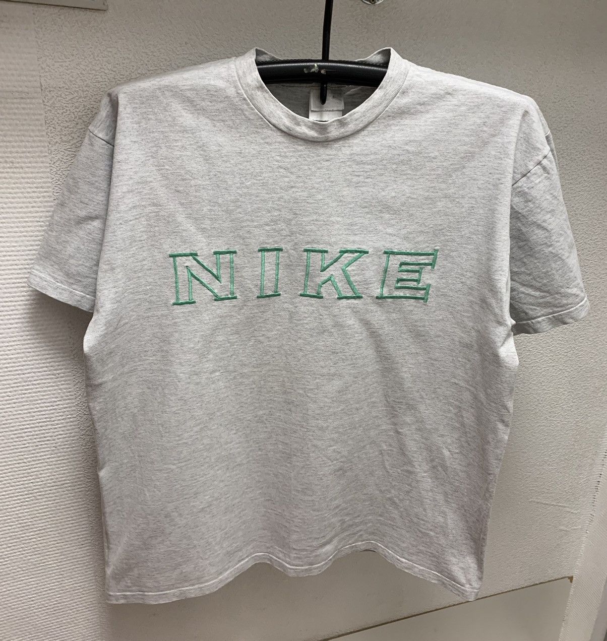 Nike Nike vintage big logo t-shirt Xl made in Usa 1990 90th Size US XL / EU 56 / 4 - 1 Thumbnail