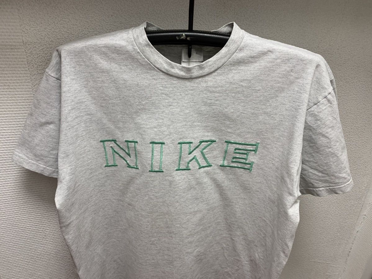 Nike Nike vintage big logo t-shirt Xl made in Usa 1990 90th Size US XL / EU 56 / 4 - 6 Thumbnail