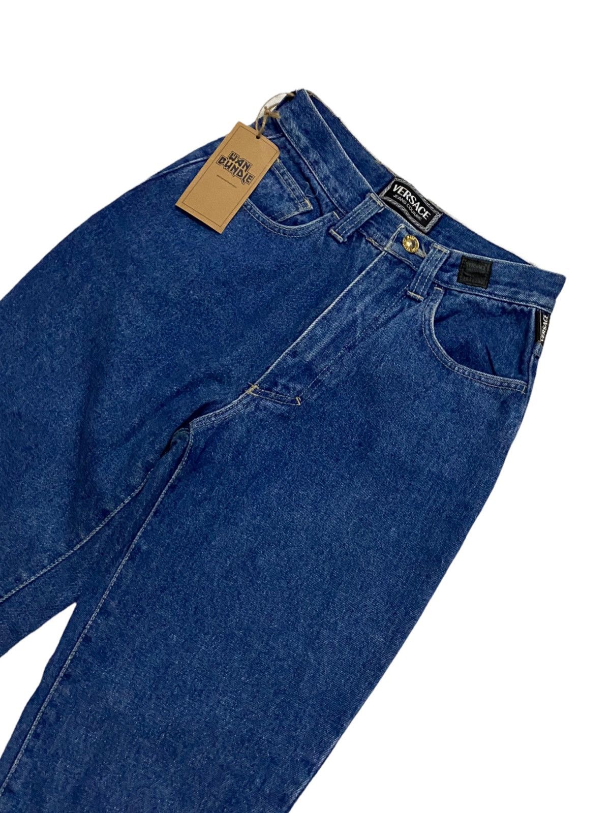 Versace Rare Vintage 90s Versace Jeans Denim Made In Italy Size 24" / US 00 / IT 34 - 2 Thumbnail