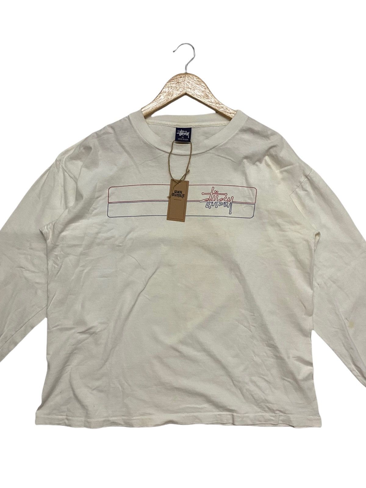 Stussy Vintage Stussy Long Sleeve Shirt Size US XL / EU 56 / 4 - 2 Thumbnail