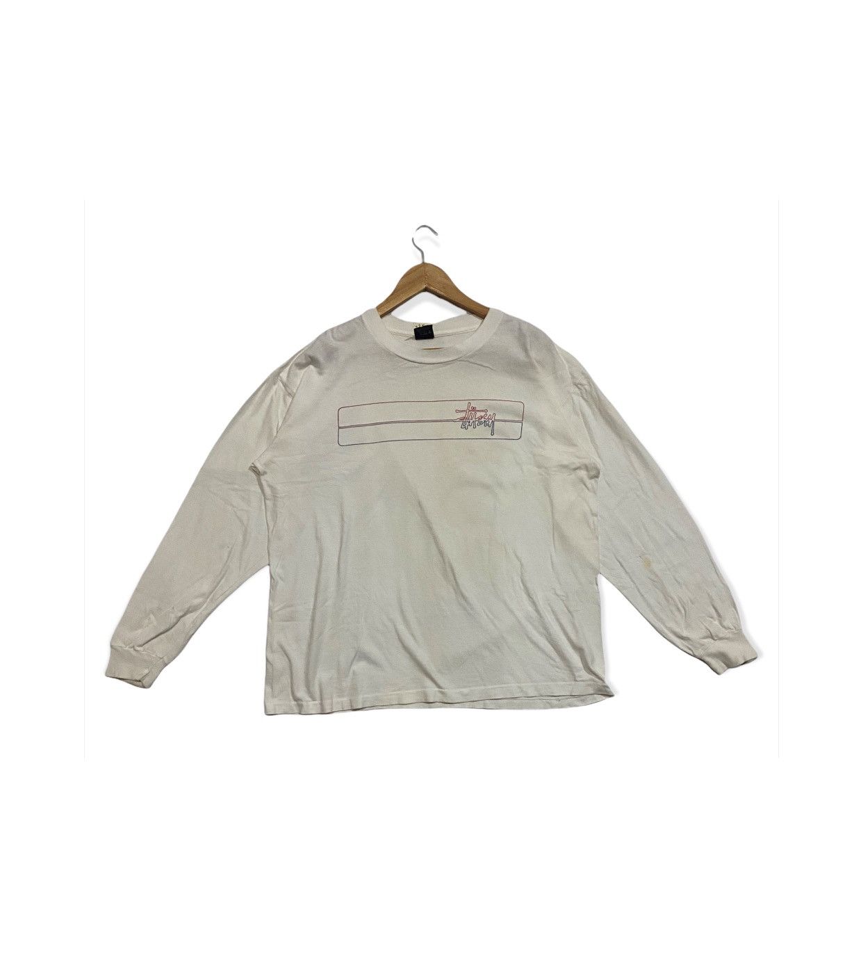 Stussy Vintage Stussy Long Sleeve Shirt Size US XL / EU 56 / 4 - 1 Thumbnail