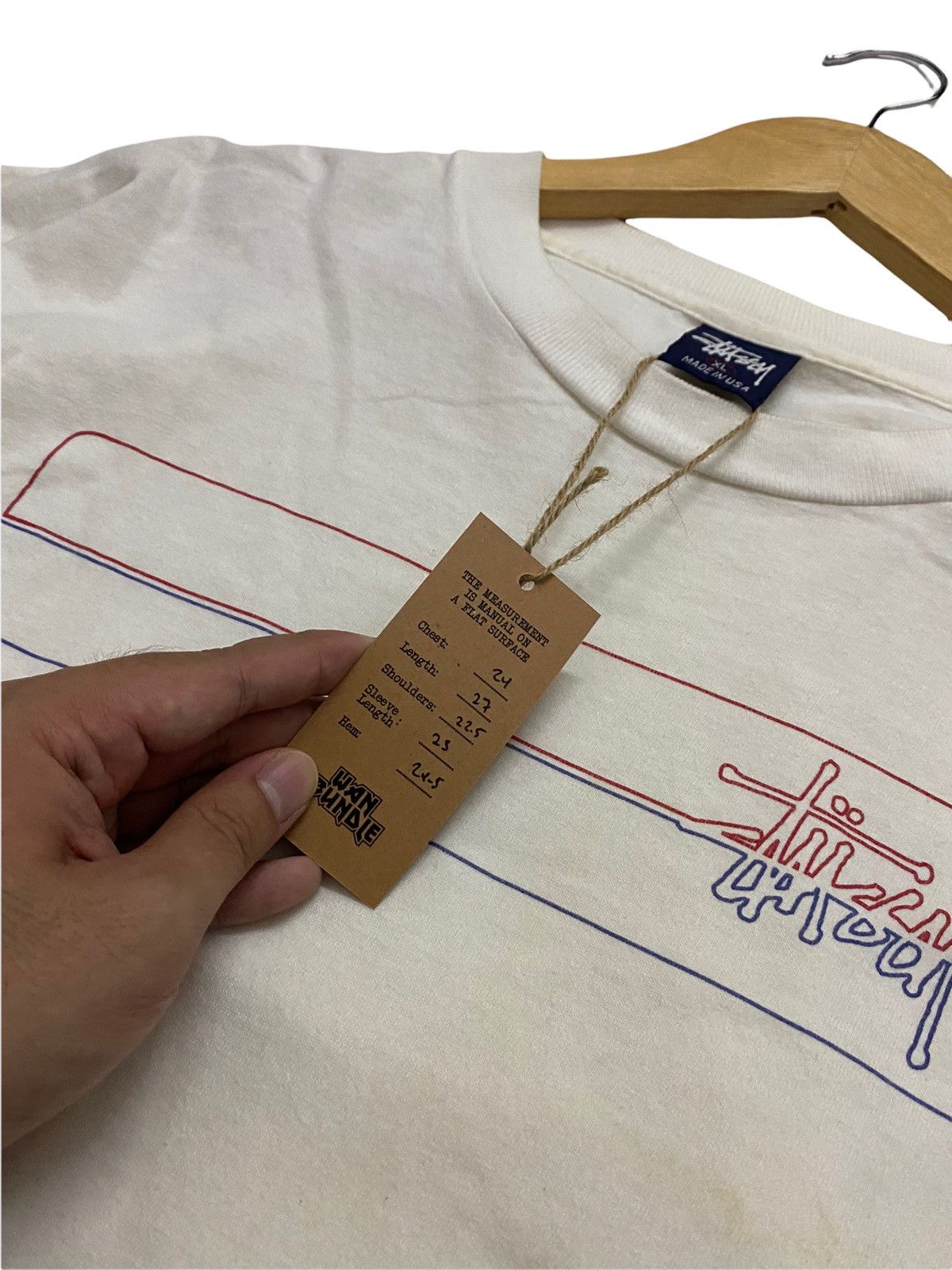 Stussy Vintage Stussy Long Sleeve Shirt Size US XL / EU 56 / 4 - 7 Thumbnail