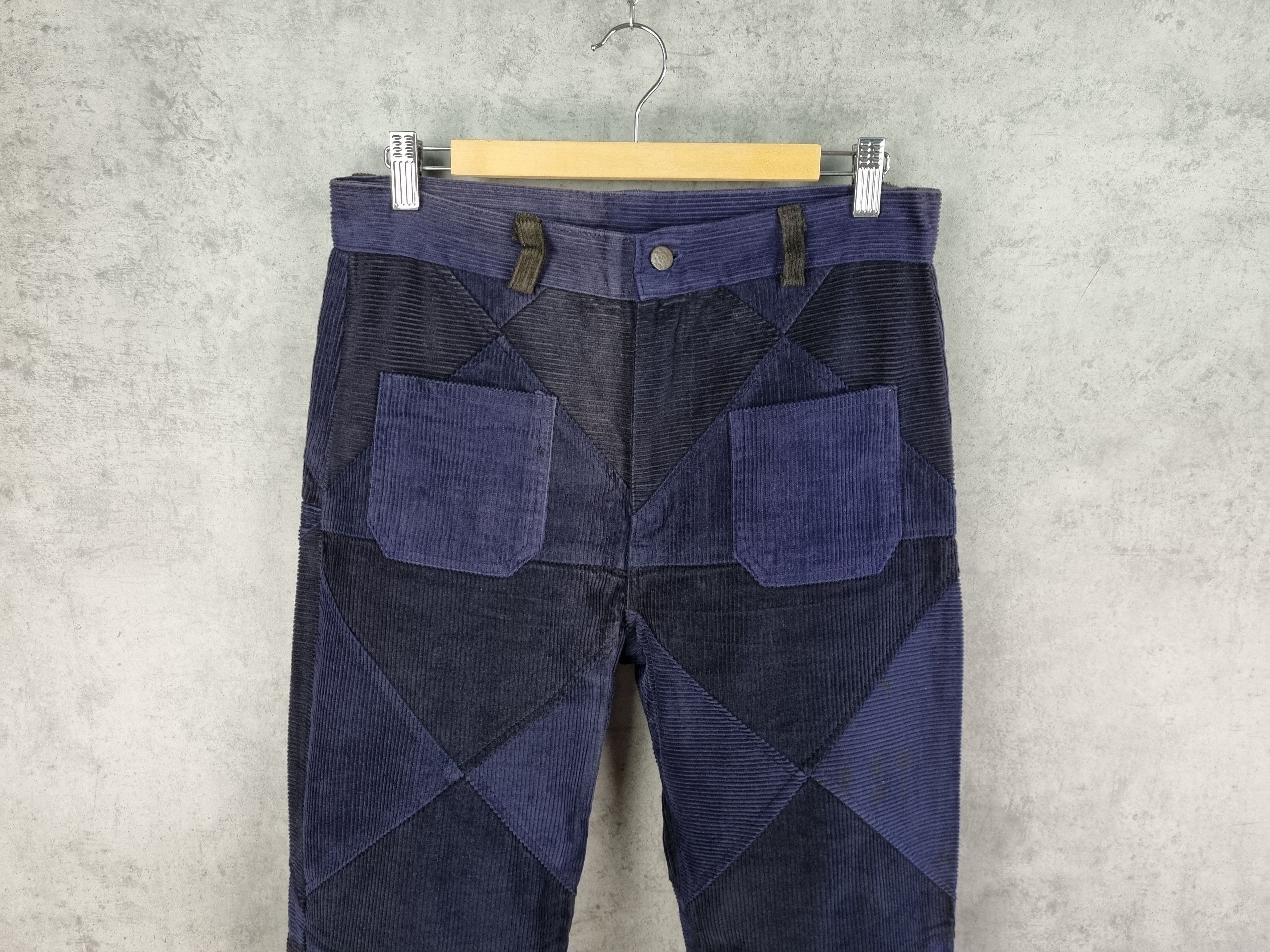 Japanese Brand × Seditionaries 90s Unique Corduroy Pants KAPITAL style Amazing Design Size US 29 - 4 Thumbnail