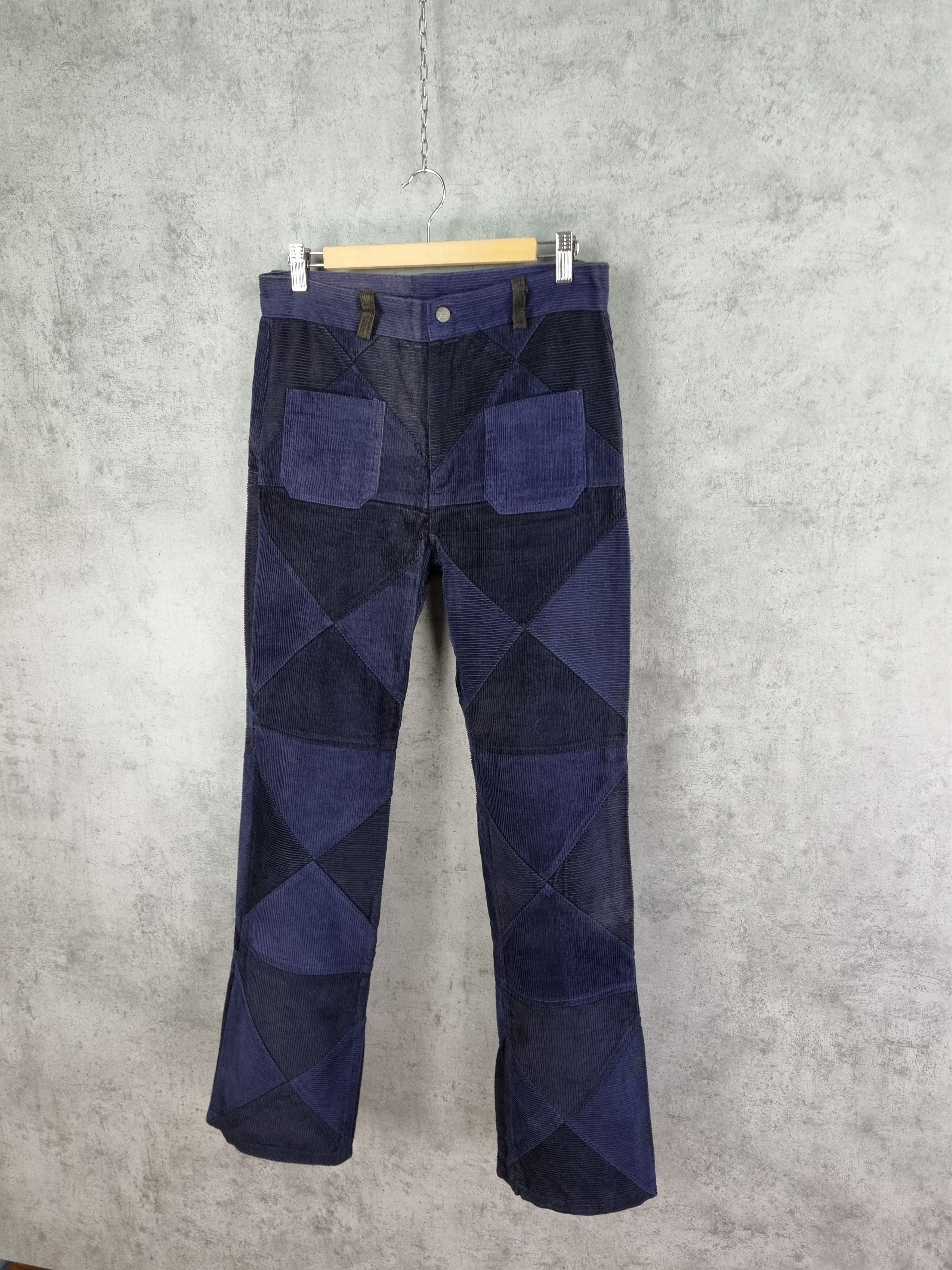 Japanese Brand × Seditionaries 90s Unique Corduroy Pants KAPITAL style Amazing Design Size US 29 - 13 Thumbnail