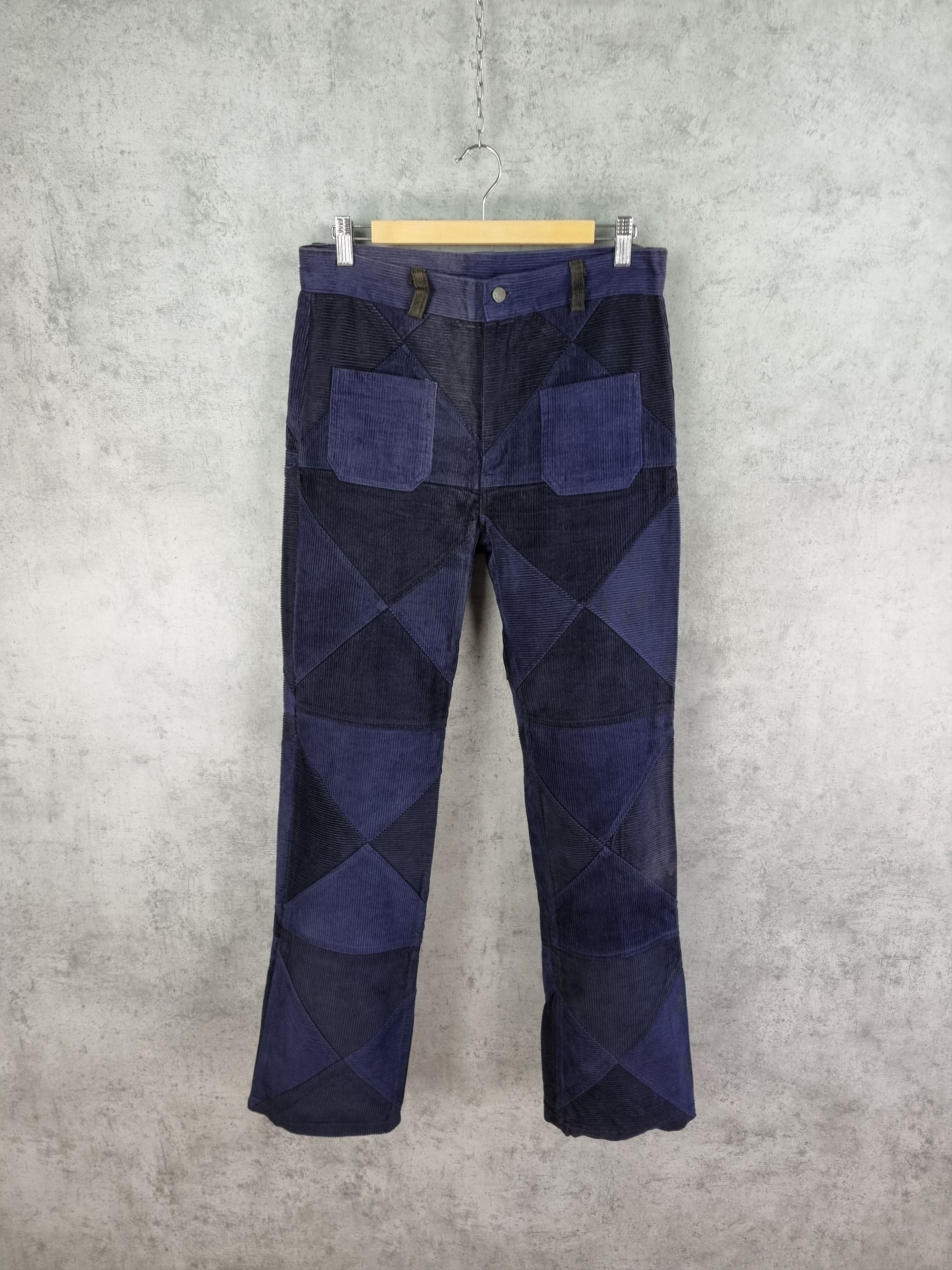 Japanese Brand × Seditionaries 90s Unique Corduroy Pants KAPITAL style Amazing Design Size US 29 - 3 Thumbnail