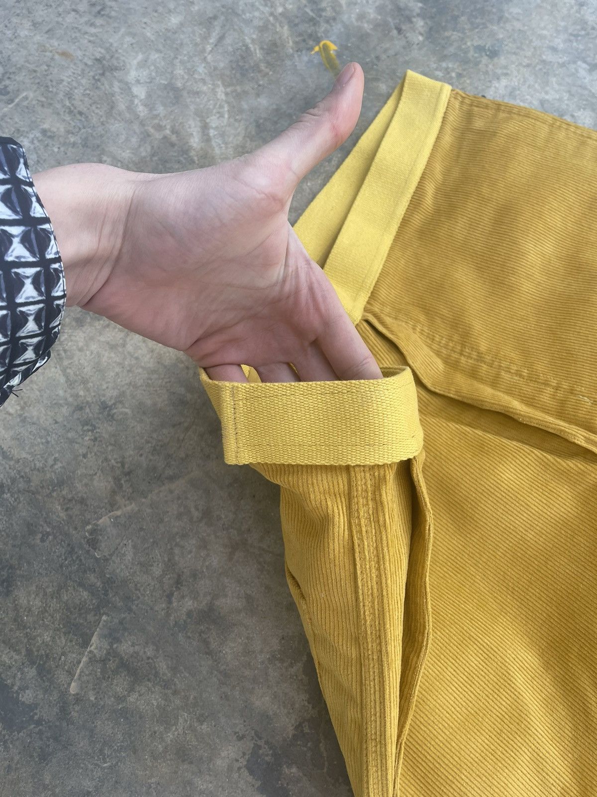 Brain Dead × Vintage Brain Dead corduroy carpenter pants yellow Size US 33 - 13 Thumbnail