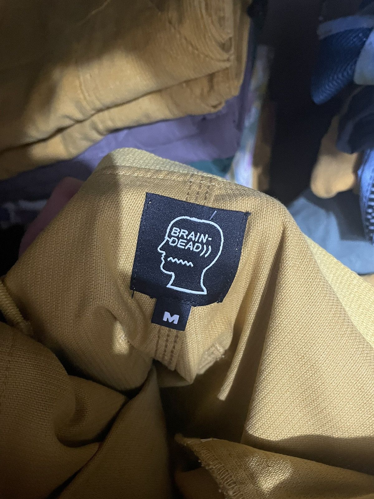 Brain Dead × Vintage Brain Dead corduroy carpenter pants yellow Size US 32 / EU 48 - 6 Thumbnail