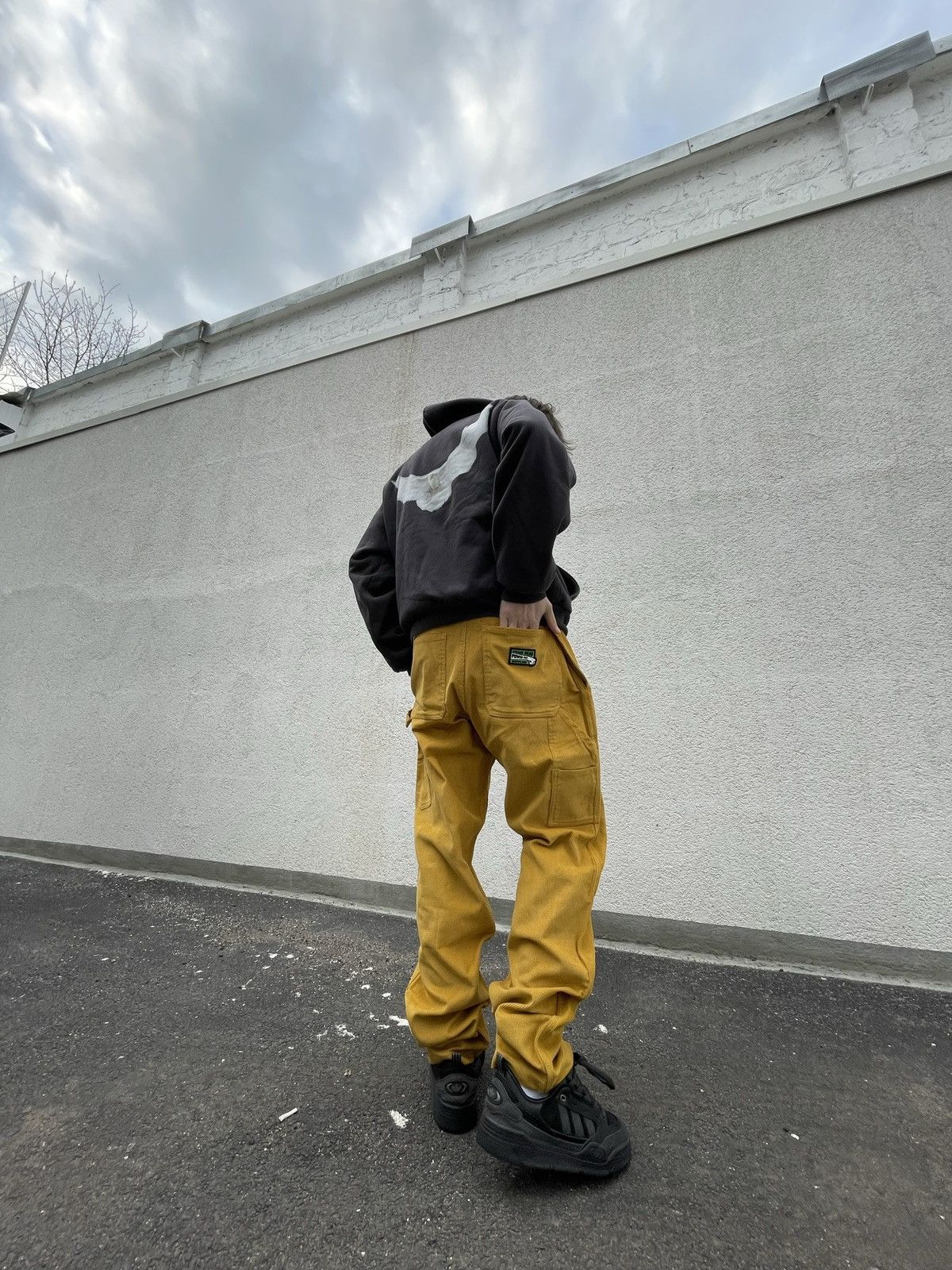 Brain Dead × Vintage Brain Dead corduroy carpenter pants yellow Size US 32 / EU 48 - 3 Thumbnail