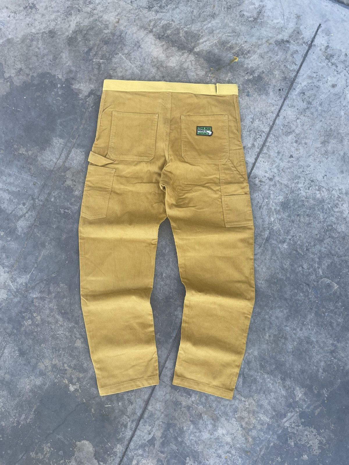 Brain Dead × Vintage Brain Dead corduroy carpenter pants yellow Size US 32 / EU 48 - 8 Thumbnail