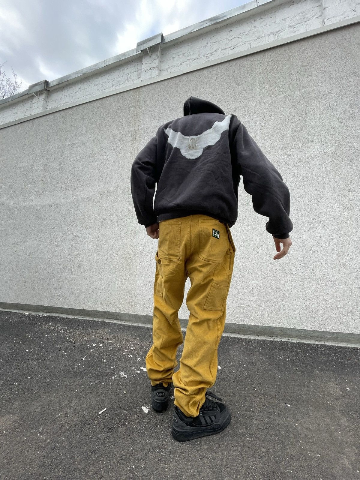 Brain Dead × Vintage Brain Dead corduroy carpenter pants yellow Size US 32 / EU 48 - 4 Thumbnail
