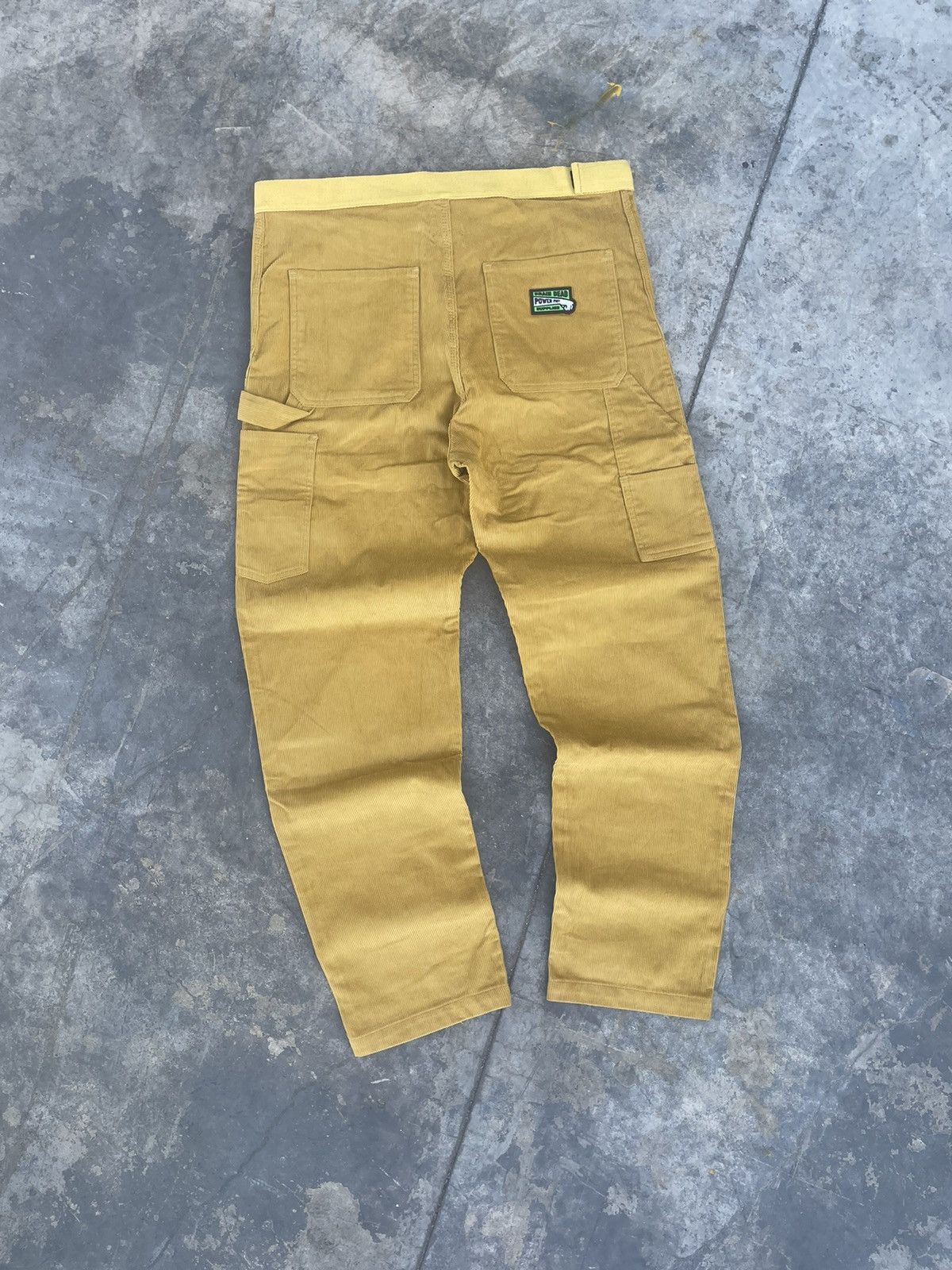 Brain Dead × Vintage Brain Dead corduroy carpenter pants yellow Size US 32 / EU 48 - 15 Thumbnail