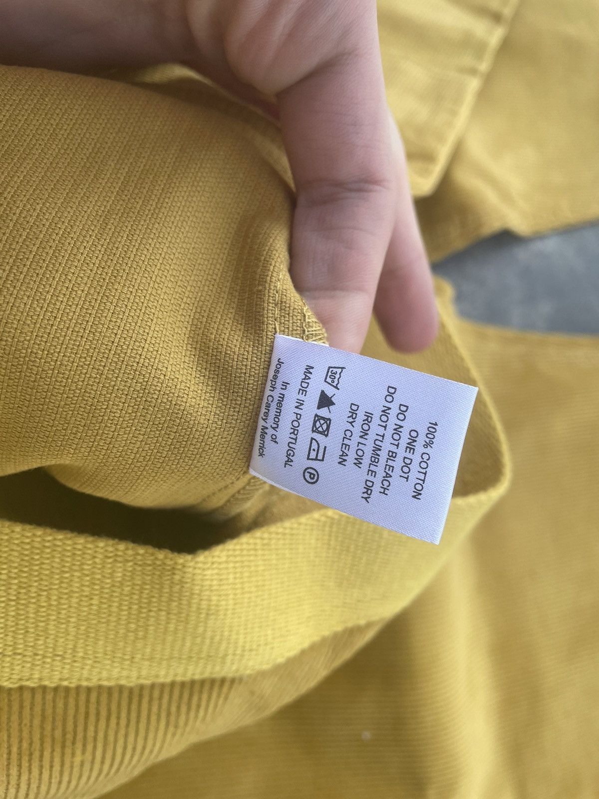 Brain Dead × Vintage Brain Dead corduroy carpenter pants yellow Size US 32 / EU 48 - 17 Thumbnail