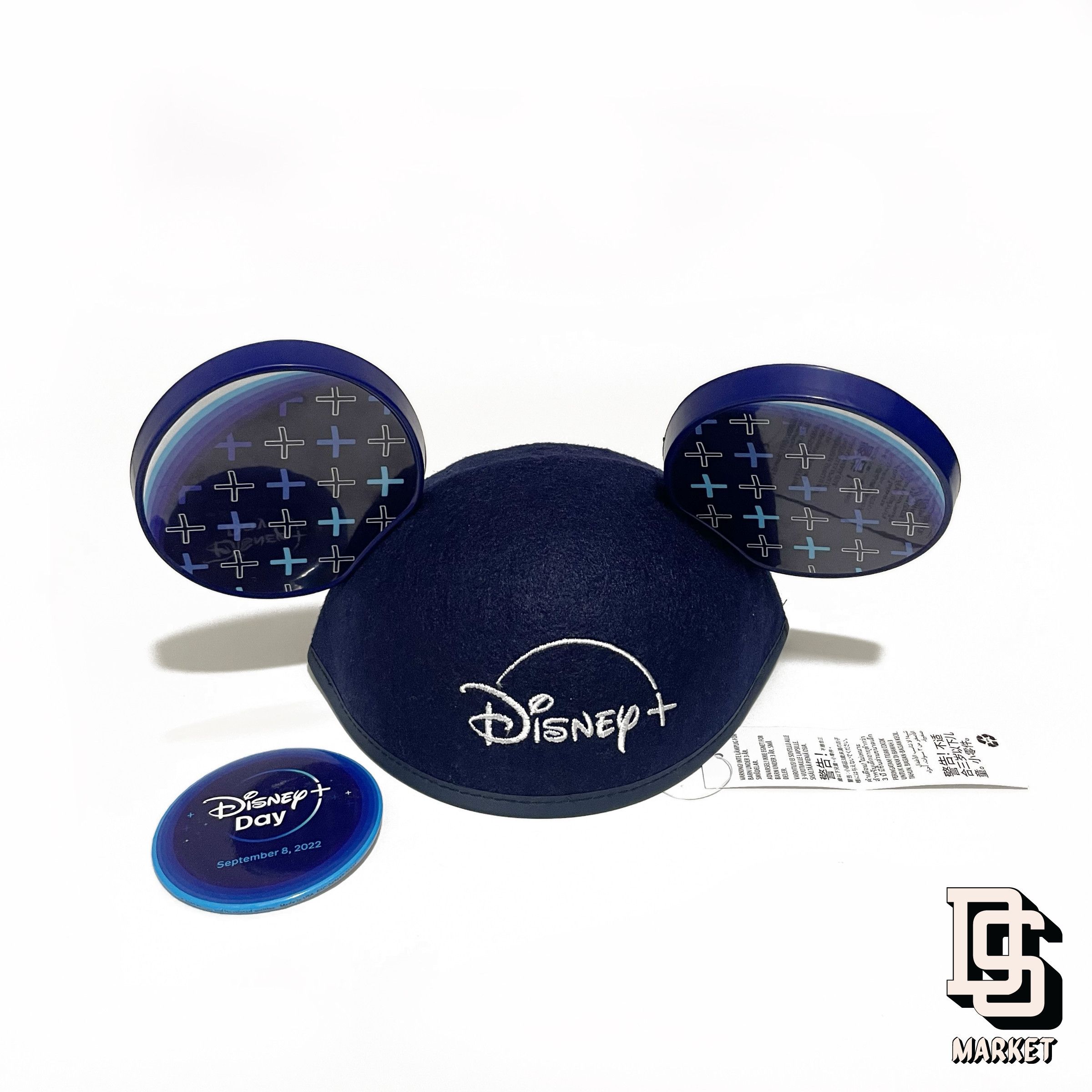 Disney 2022 DISNEY+ DAY MICKEY EARS HAT BUTTON BUNDLE DISNEYLAND Size ONE SIZE - 1 Thumbnail
