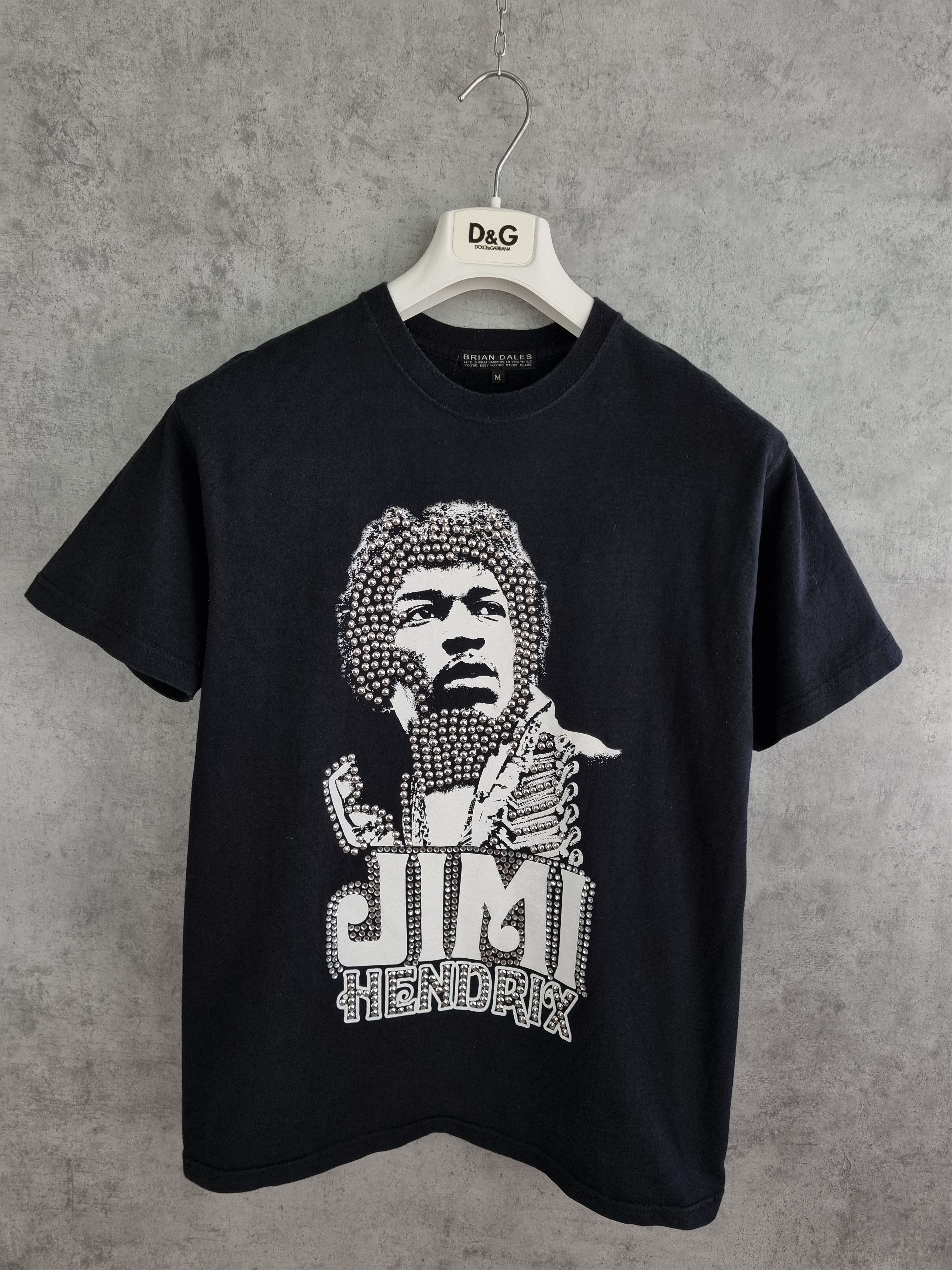 Jimi Hendrix Rare JIMI HENDRIX Tee shirt by BRIAN DALES design Size US M / EU 48-50 / 2 - 2 Thumbnail