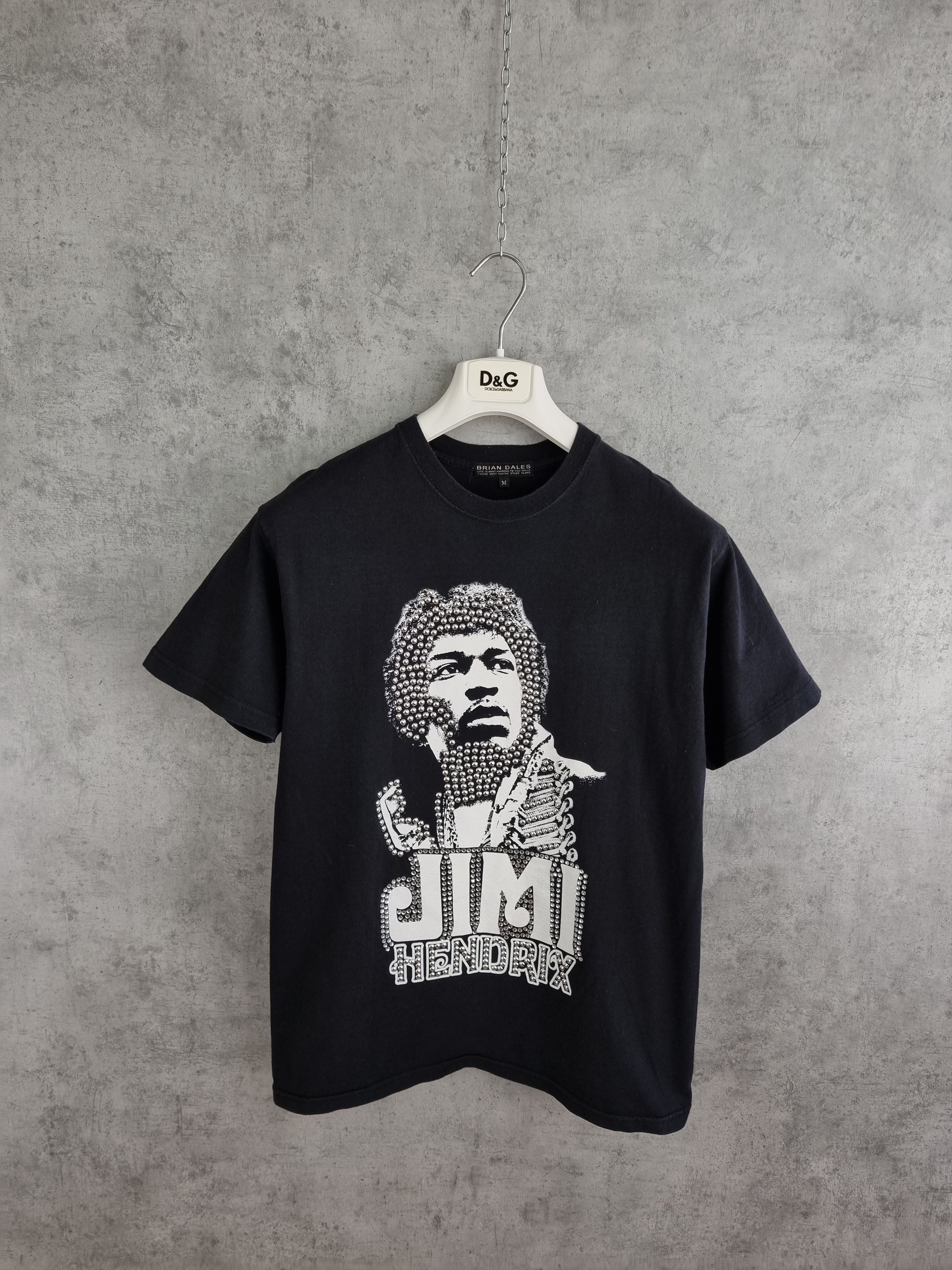 Jimi Hendrix Rare JIMI HENDRIX Tee shirt by BRIAN DALES design Size US M / EU 48-50 / 2 - 10 Thumbnail