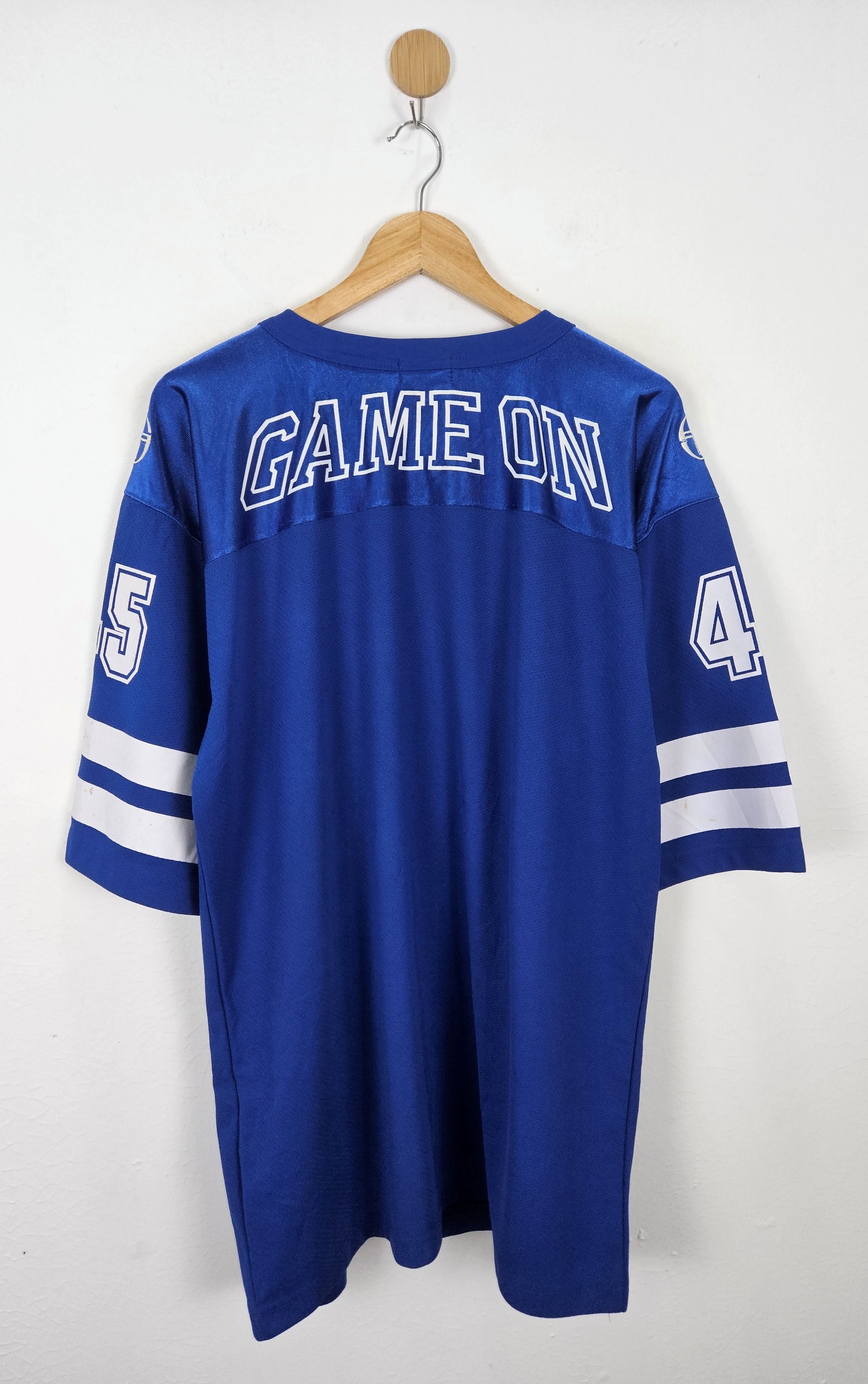 Sergio Tacchini Vintage Sergio Tacchini 90s Rugby Jersey Size US M / EU 48-50 / 2 - 2 Thumbnail