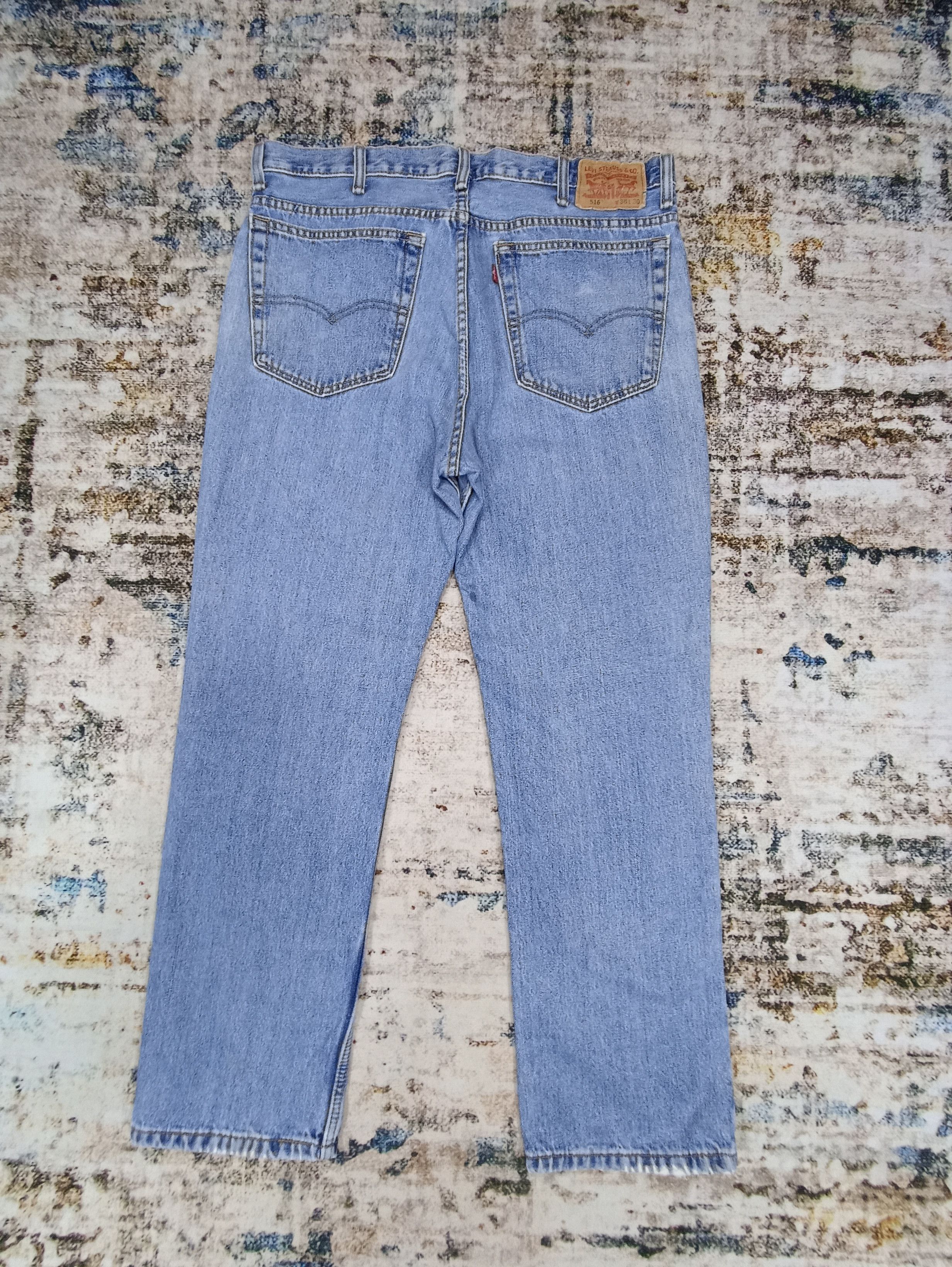 Jean × Levi's × Vintage Vintage Levi's 516 Blue Jeans - J066 Size US 37 - 2 Thumbnail