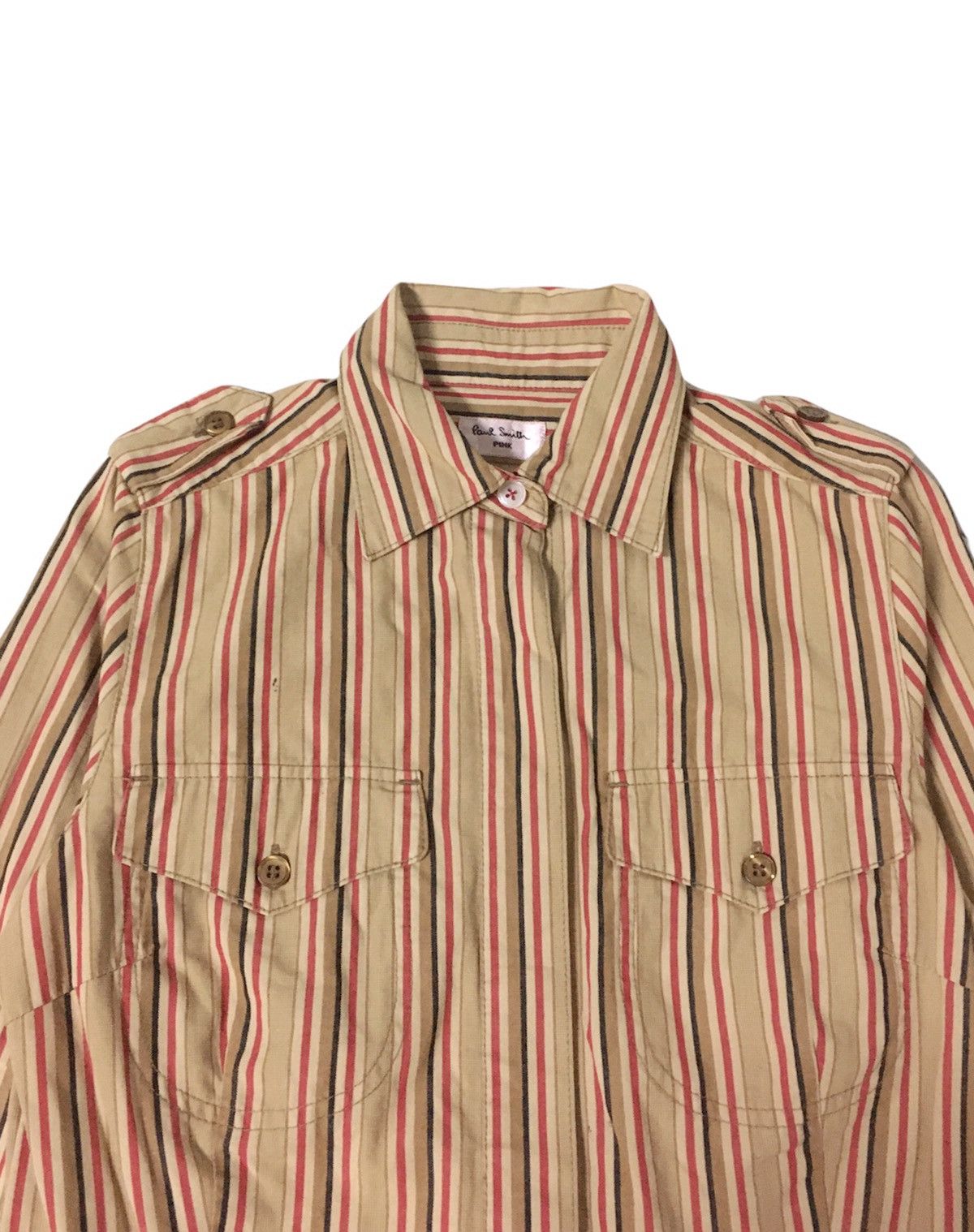 Paul Smith 🔥Paul Smith Pink Long Sleeve Cotton Button Shirts Size XS / US 0-2 / IT 36-38 - 6 Thumbnail