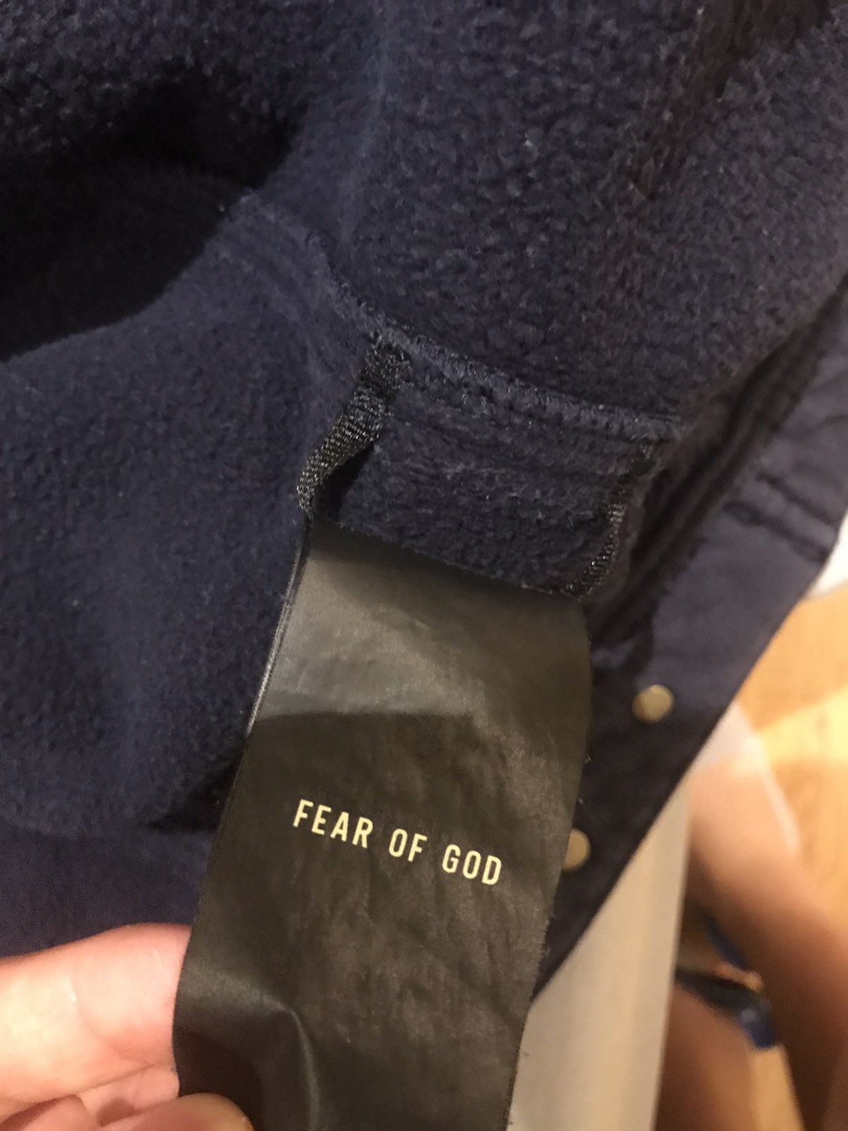 Fear of God Fear of god 7th collection navy trucker jacket Size US M / EU 48-50 / 2 - 5 Thumbnail