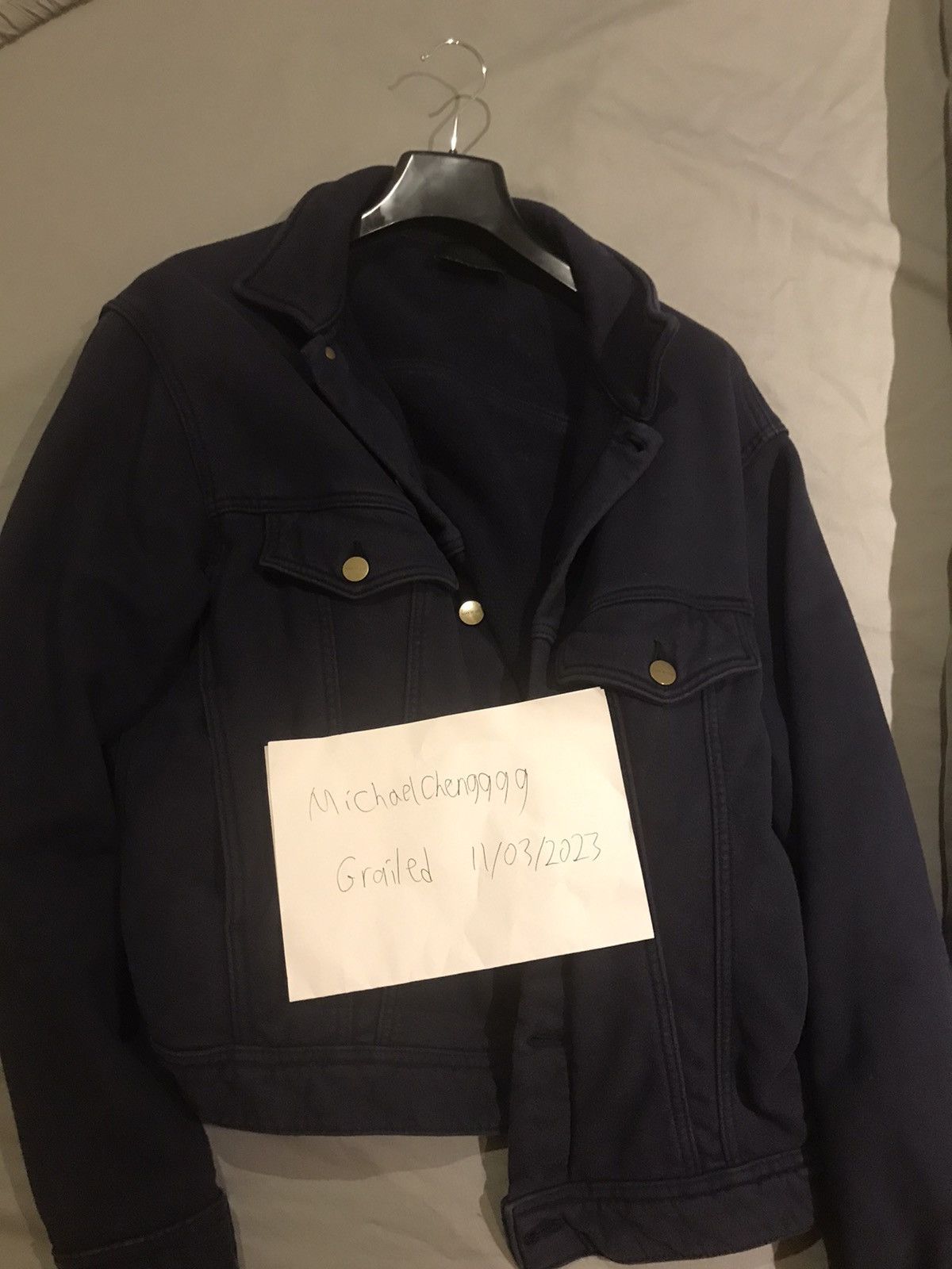 Fear of God Fear of god 7th collection navy trucker jacket Size US M / EU 48-50 / 2 - 1 Thumbnail