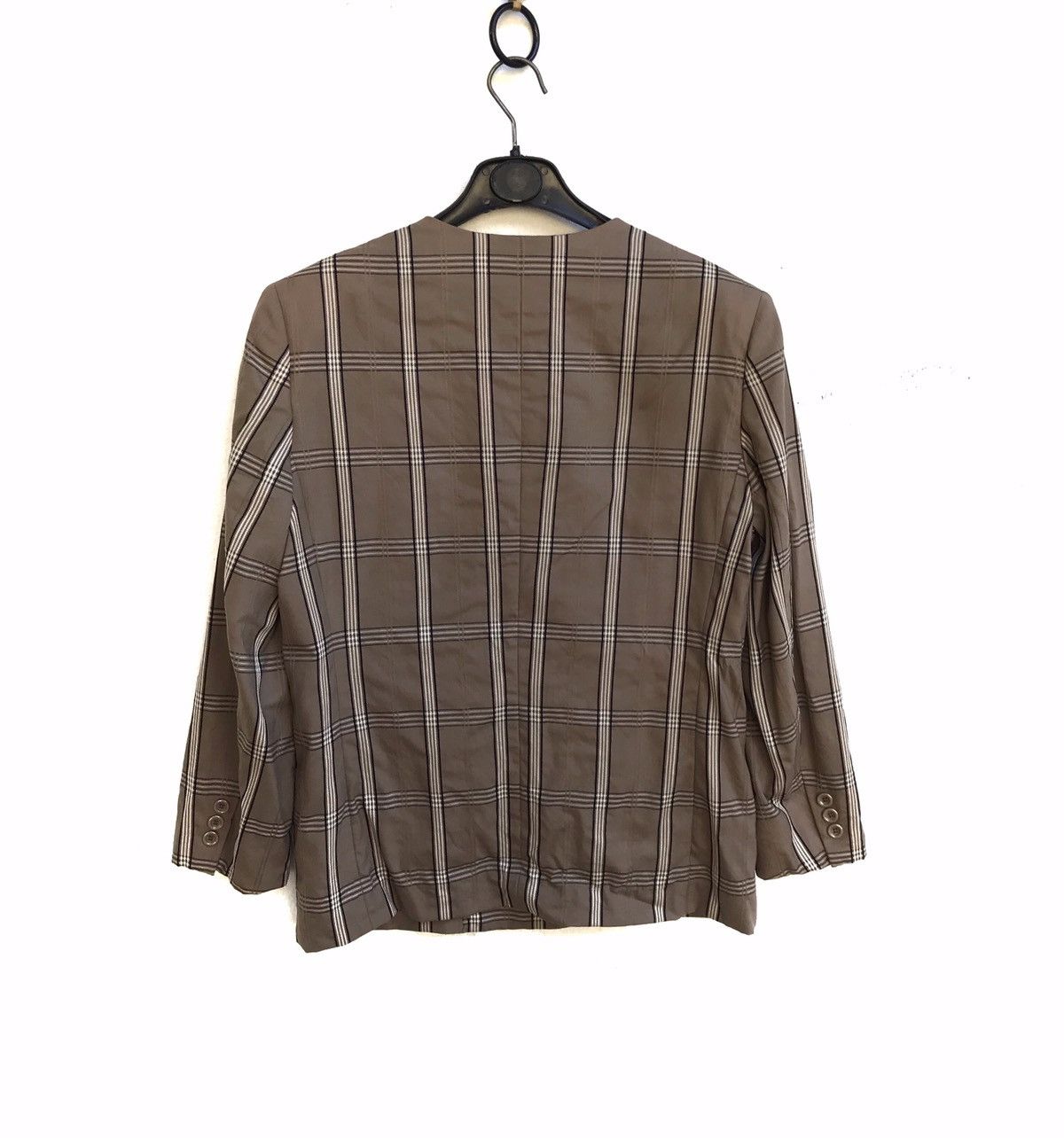 Burberry 🔥Burberry Rare V Neck Relaxing Jacket Size S / US 4 / IT 40 - 2 Thumbnail