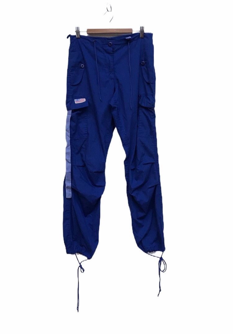 Vintage 🔥Ufo Cargo Bondage Parachute Track Pants Size US 30 / EU 46 - 1 Thumbnail