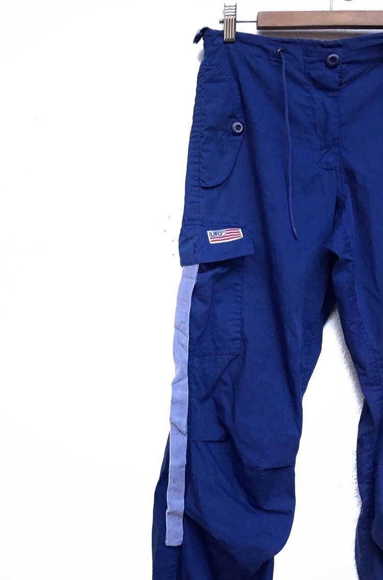 Vintage 🔥Ufo Cargo Bondage Parachute Track Pants Size US 30 / EU 46 - 4 Thumbnail