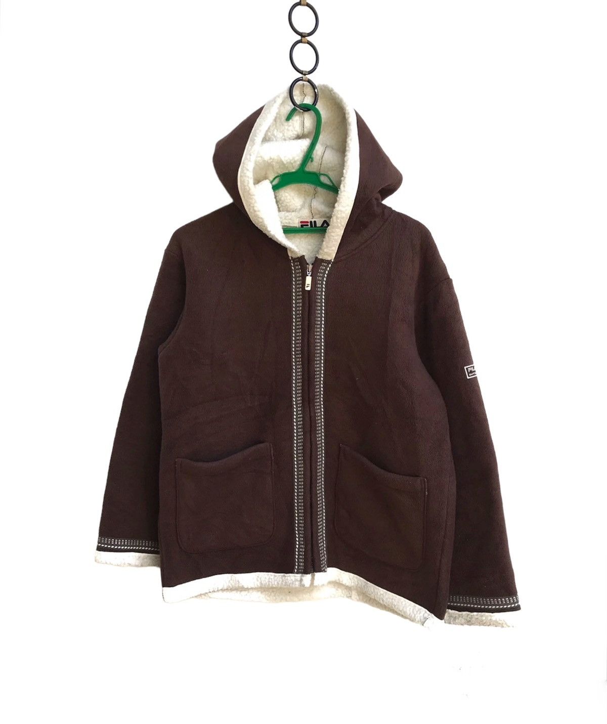 Fila × Vintage 🔥Fila Winter Jacket With Hoodies Size US M / EU 48-50 / 2 - 1 Thumbnail