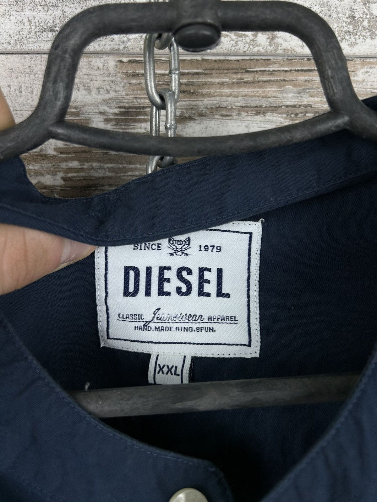 Diesel × Vintage Mens Vintage Diesel Shirts button up streetwear luxury y2k Size US XL / EU 56 / 4 - 3 Thumbnail