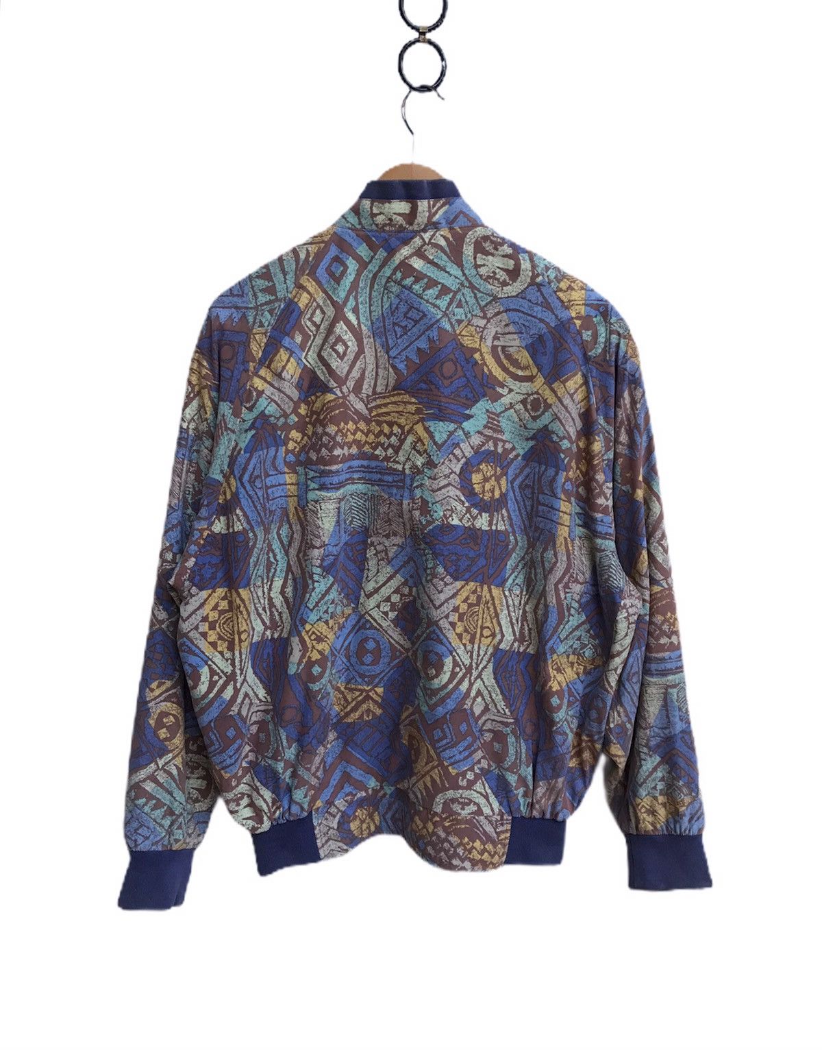 Vintage 🔥Indian Brand Rare Pattern Art Print Styles Jacket Size US L / EU 52-54 / 3 - 2 Thumbnail