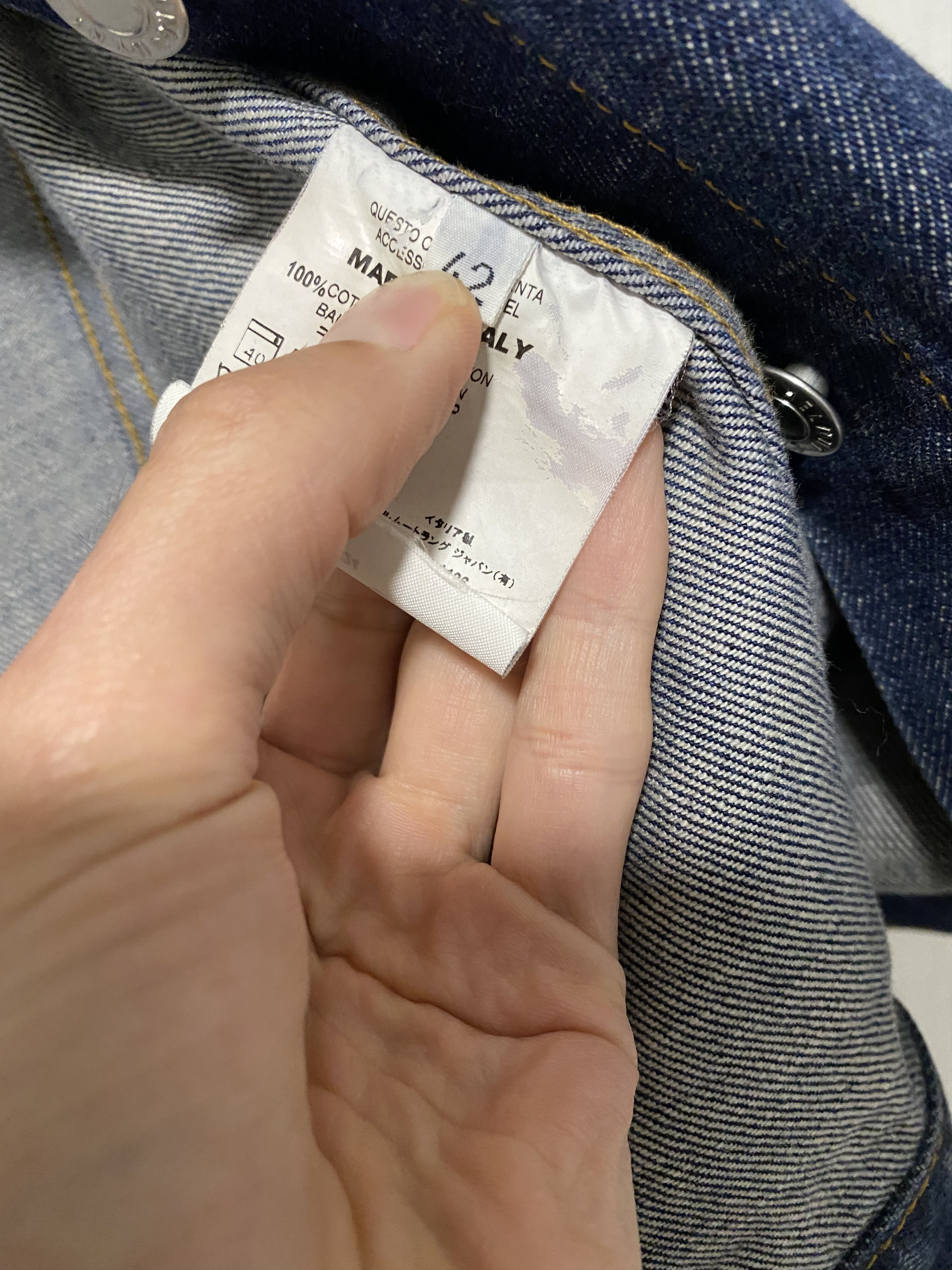 Helmut Lang Helmut Lang navy denim jacket women's Size M / US 6-8 / IT 42-44 - 4 Thumbnail