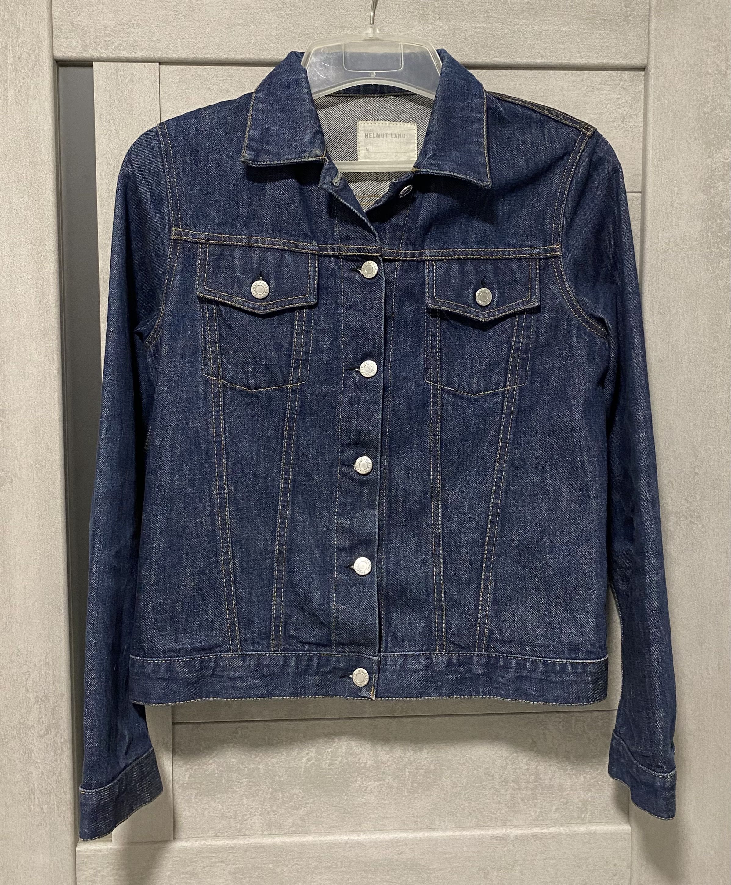 Helmut Lang Helmut Lang navy denim jacket women's Size M / US 6-8 / IT 42-44 - 2 Thumbnail