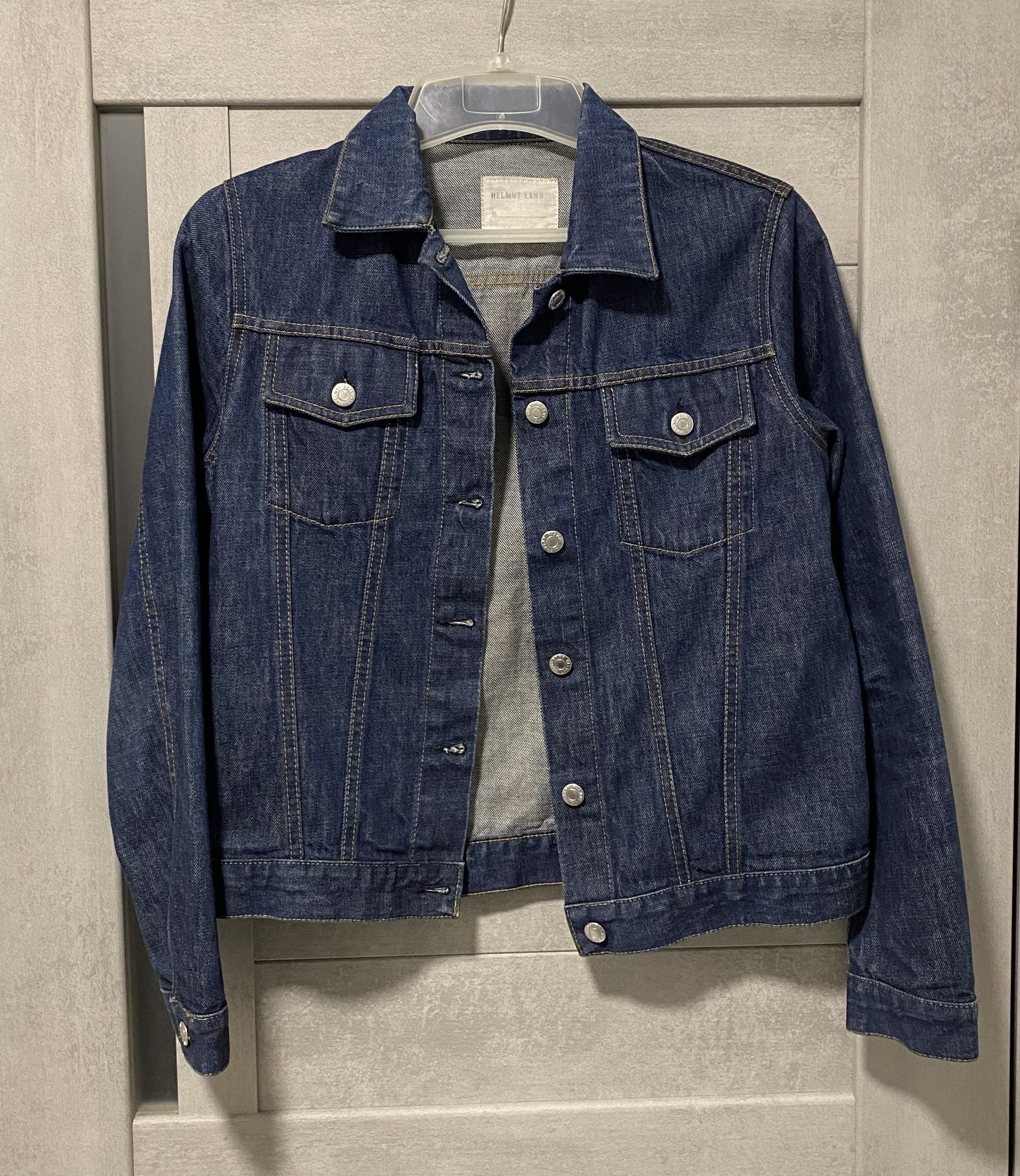 Helmut Lang Helmut Lang navy denim jacket women's Size M / US 6-8 / IT 42-44 - 7 Thumbnail