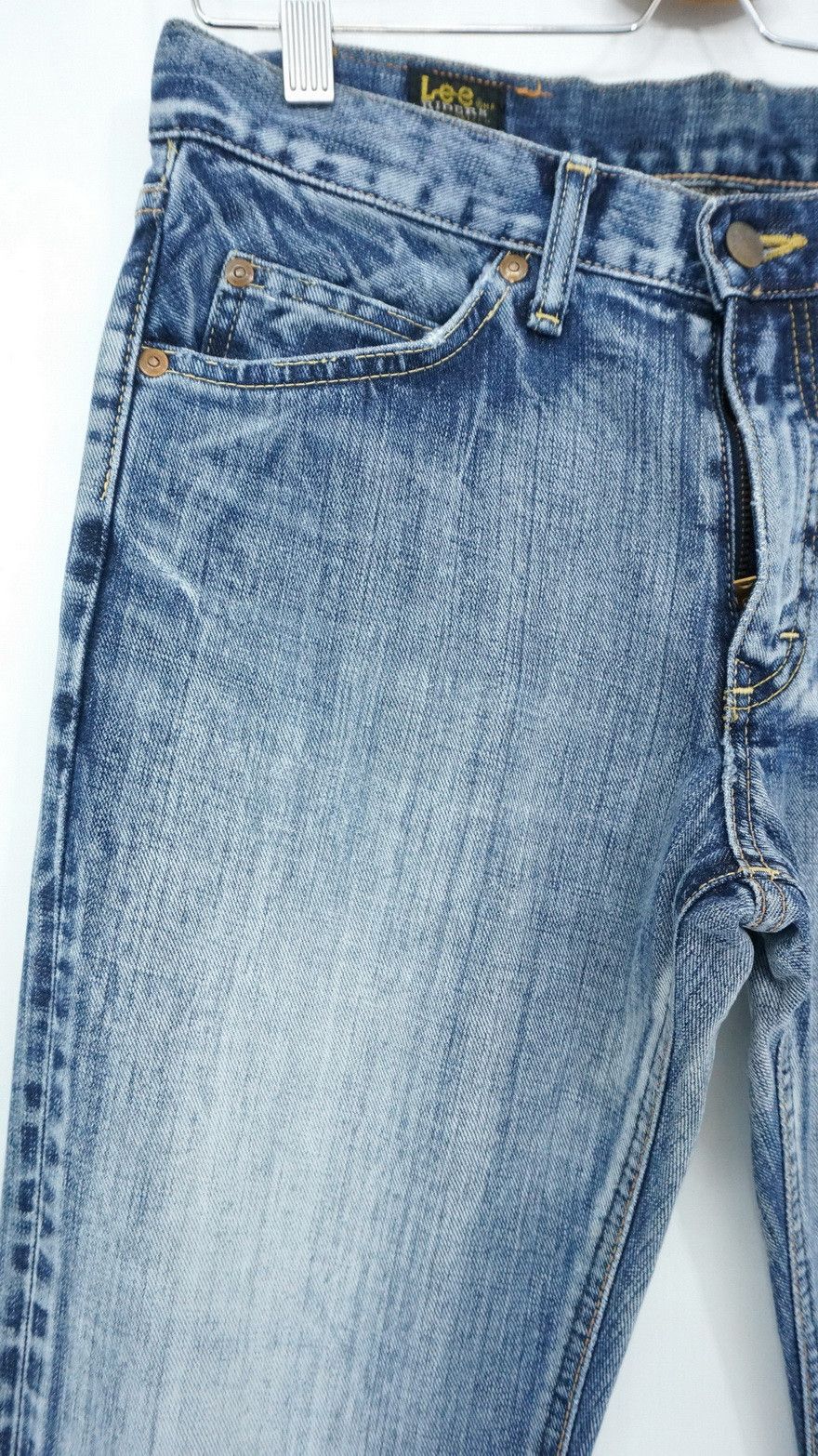 Dope 90s LEE RIDERS ✅ Vintage Soft Stripe Distressed Jeans