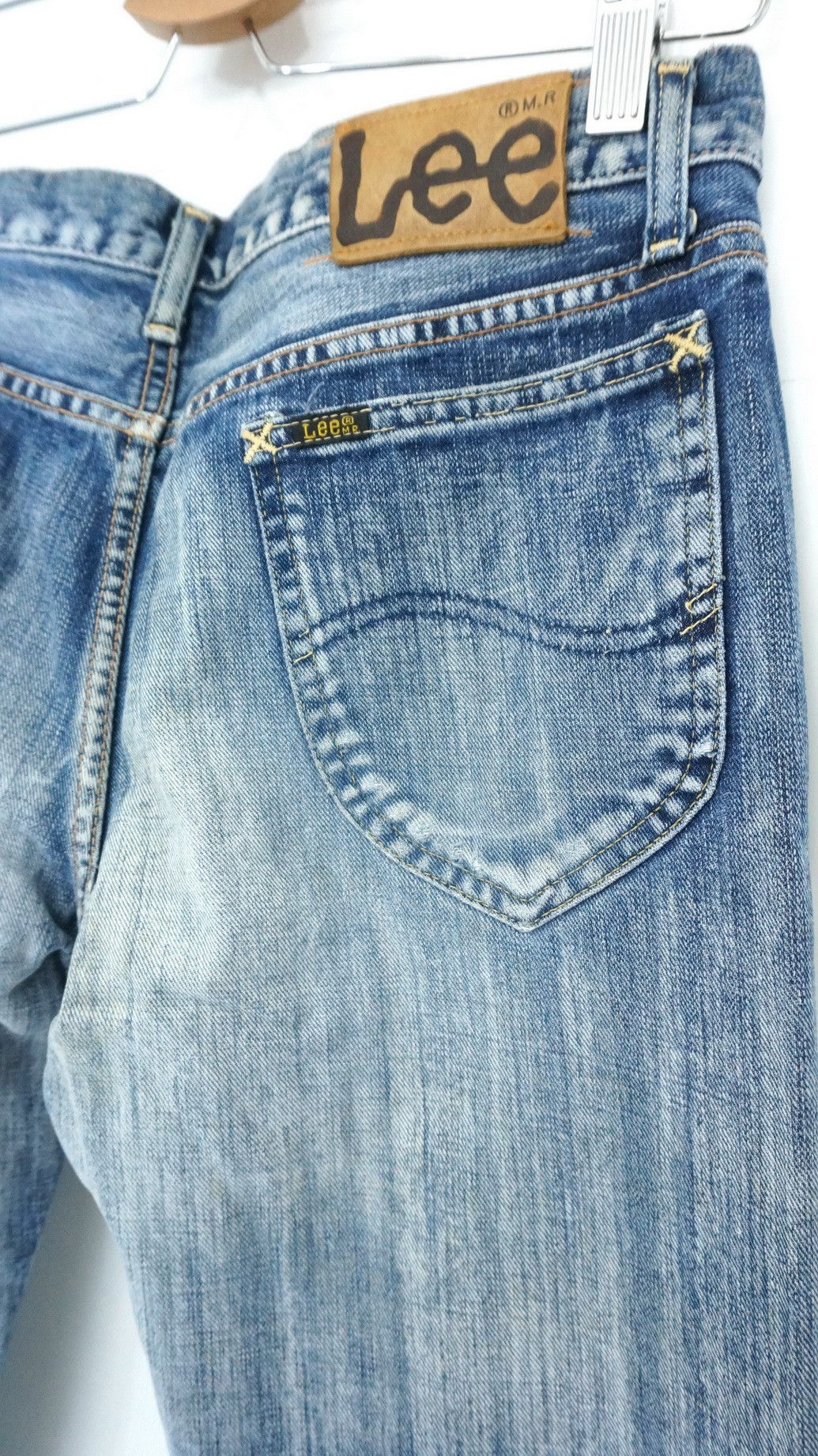 Dope 90s LEE RIDERS ✅ Vintage Soft Stripe Distressed Jeans