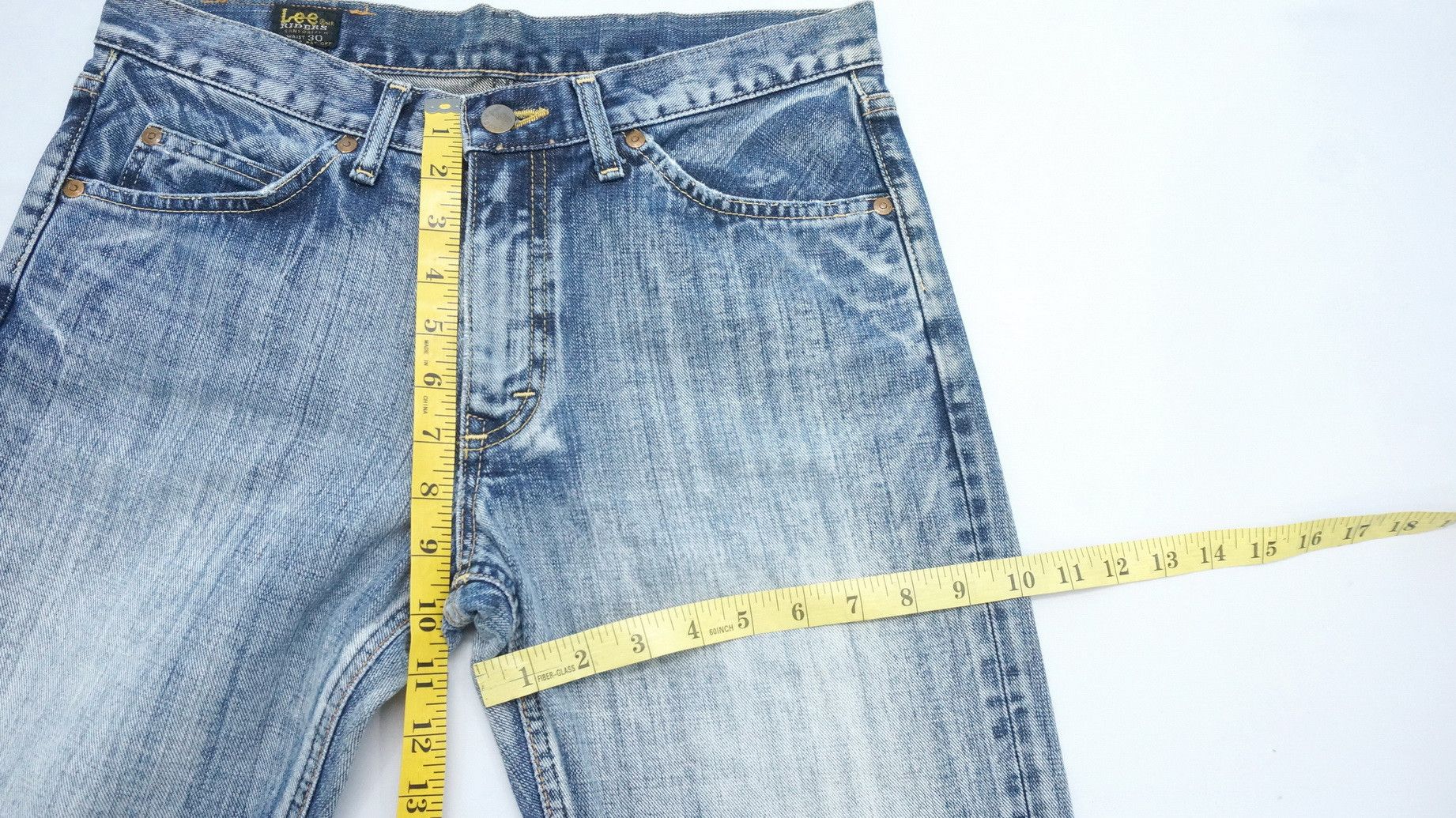 Dope 90s LEE RIDERS ✅ Vintage Soft Stripe Distressed Jeans
